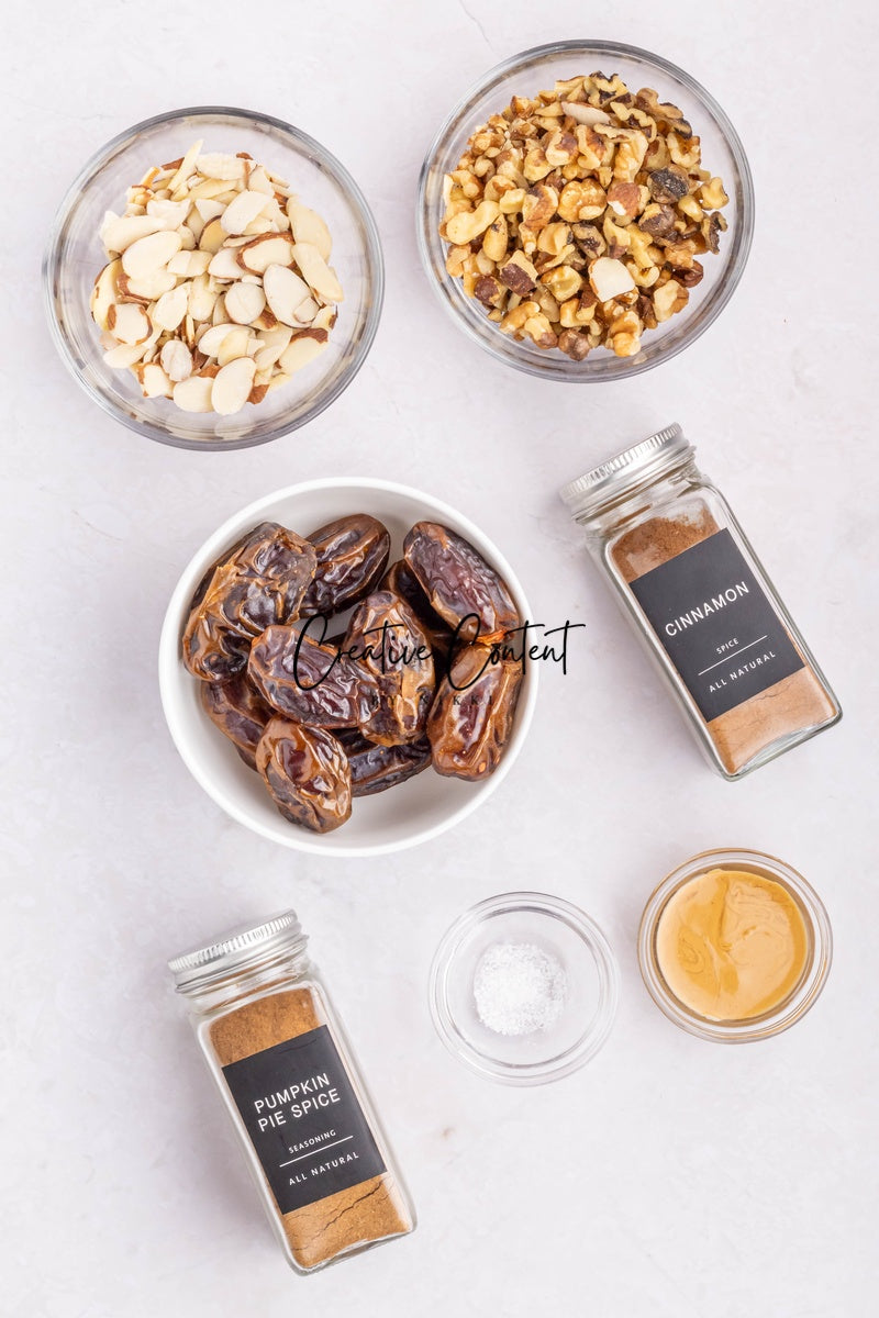 No Bake Pumpkin Pie Energy Balls - Set 2 of 2
