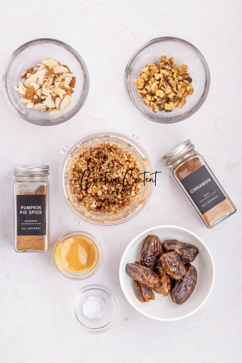 No Bake Pumpkin Pie Energy Balls - Set 2 of 2