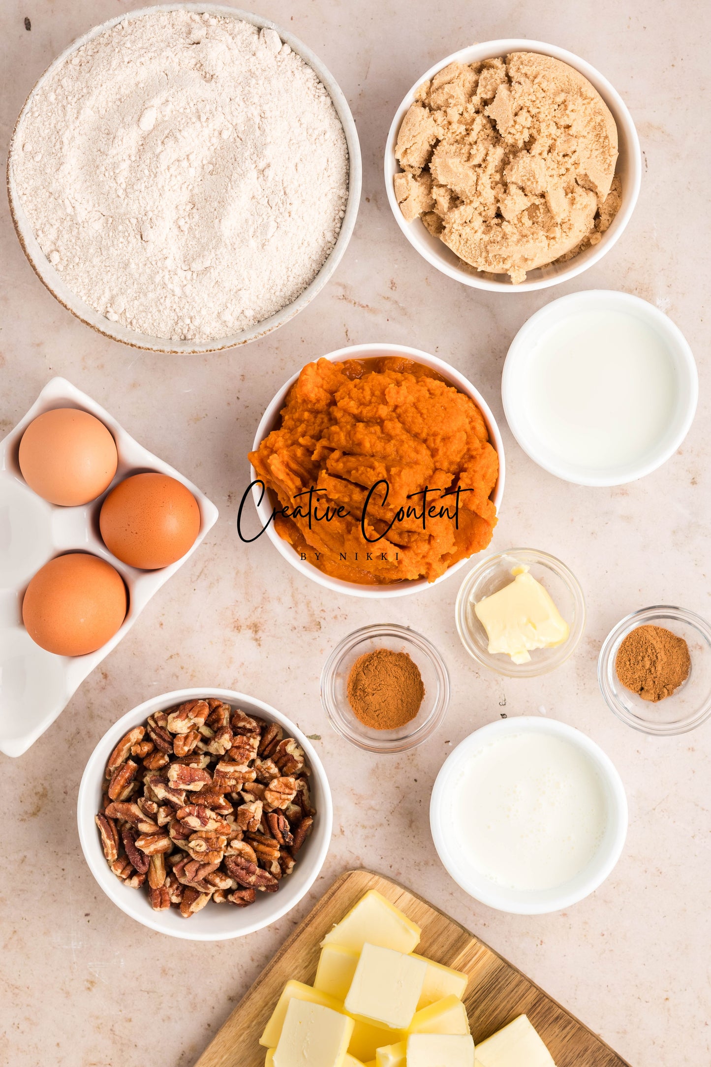 Pumpkin Pie Dump Cake + Homemade Whipped Cream- Exclusive