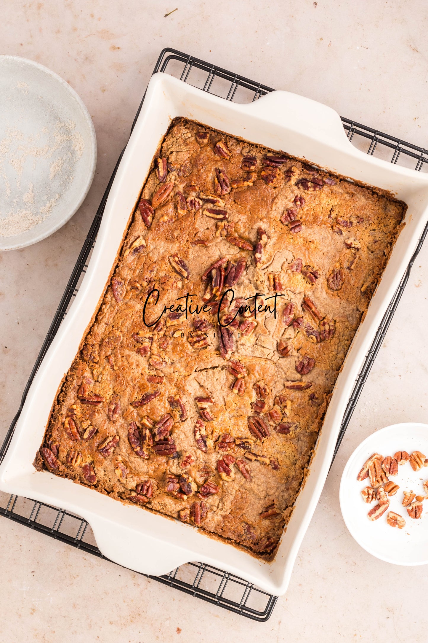 Pumpkin Pie Dump Cake + Homemade Whipped Cream- Exclusive