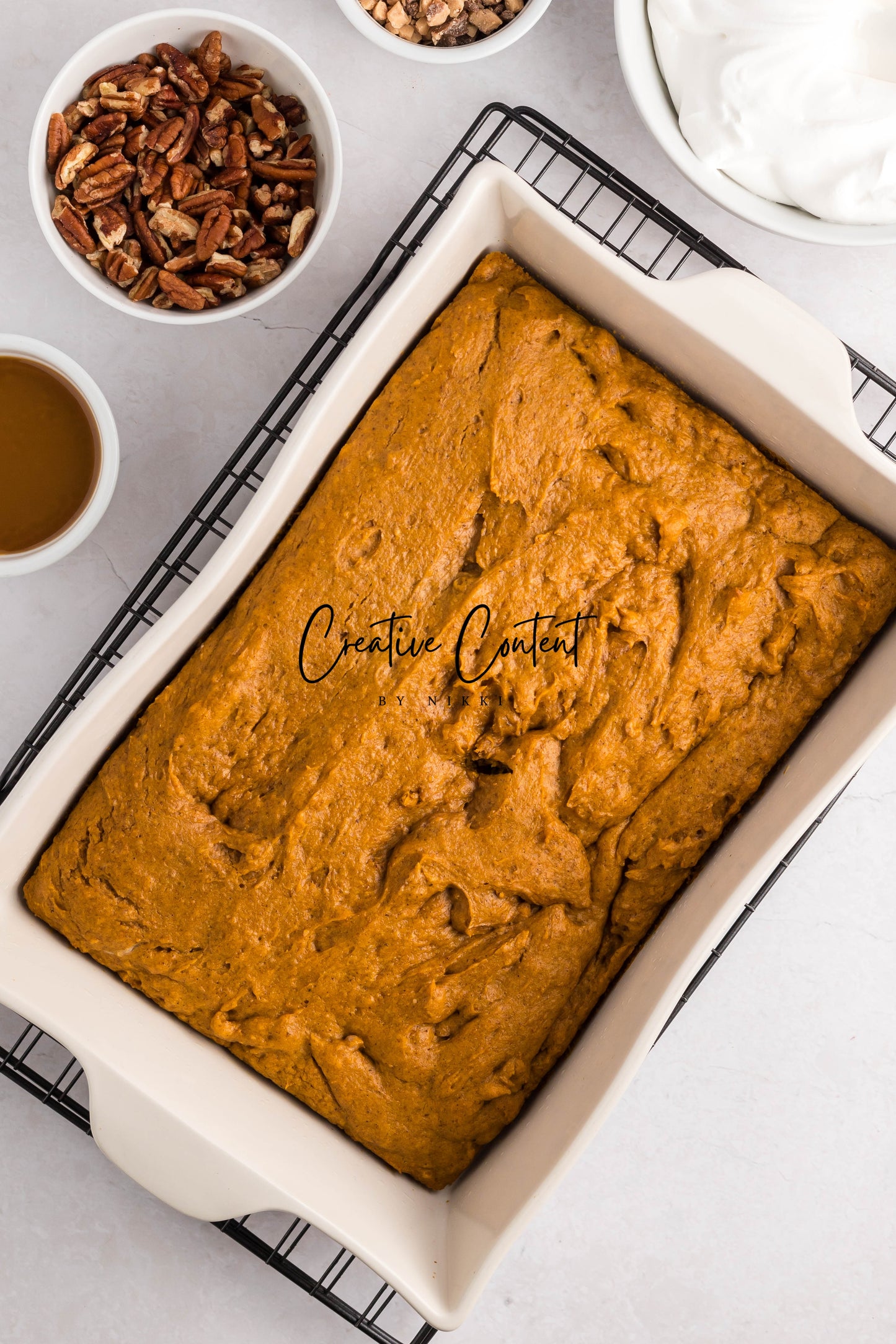Pumpkin Poke Cake - Exclusive