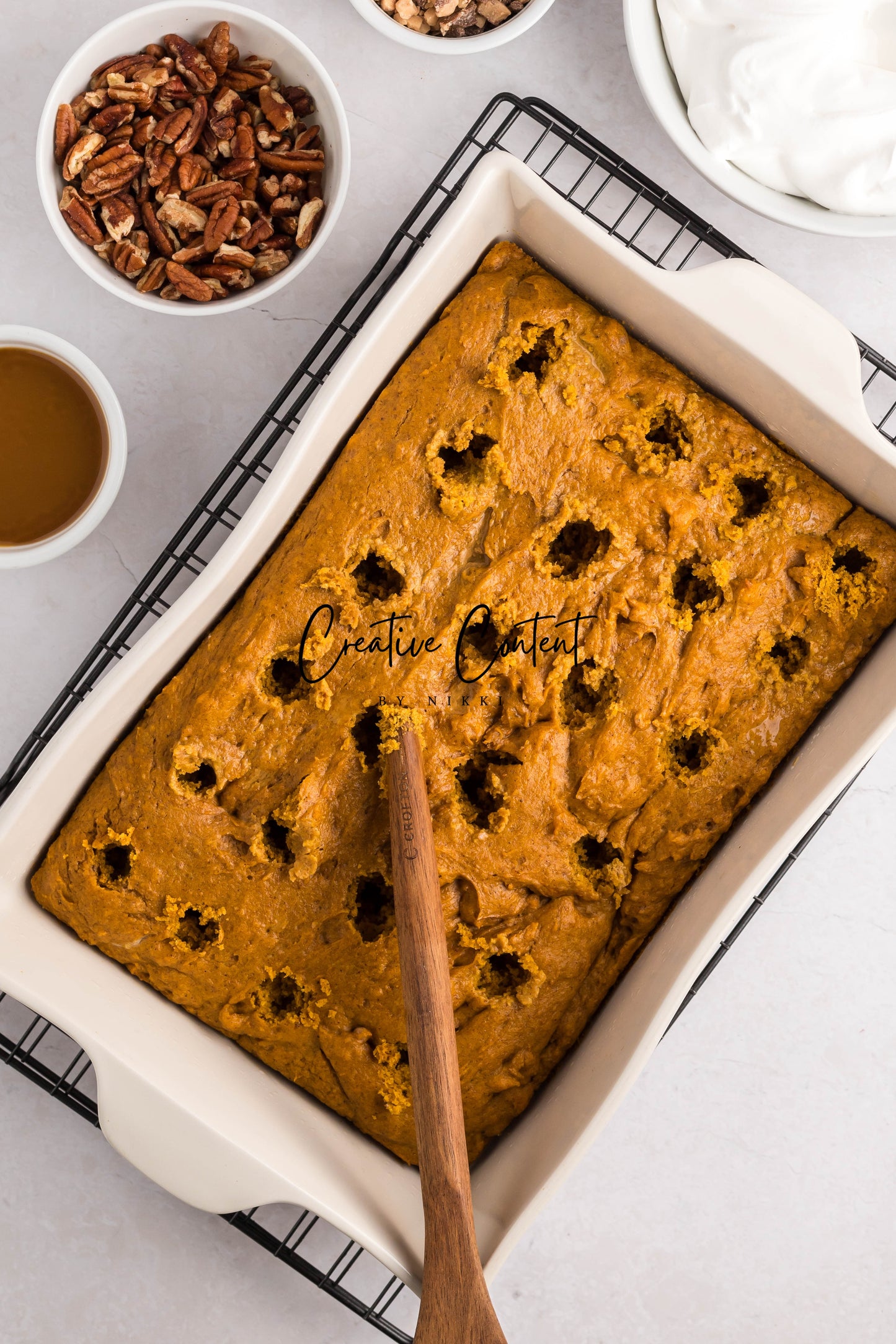 Pumpkin Poke Cake - Exclusive