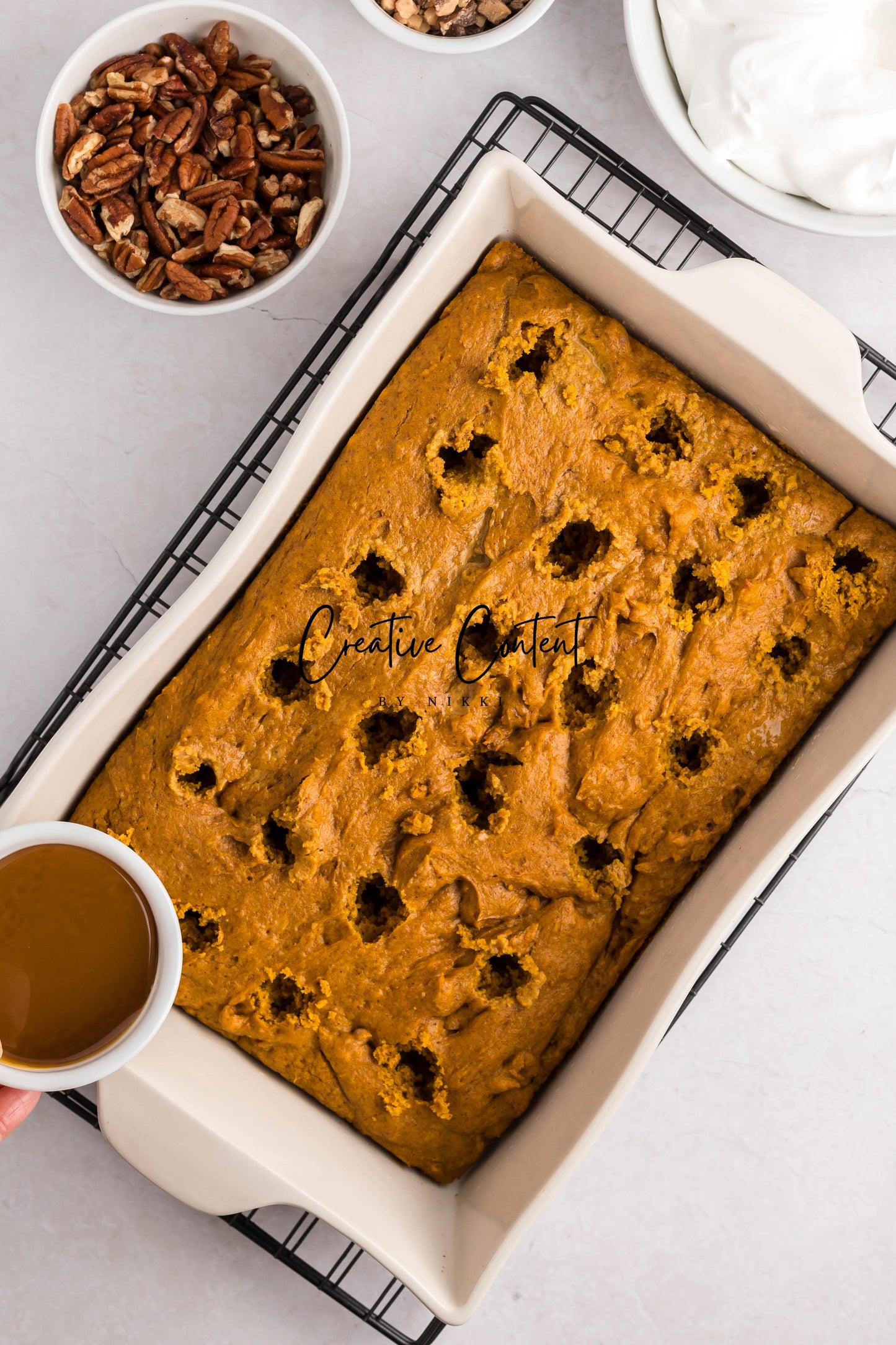 Pumpkin Poke Cake - Exclusive