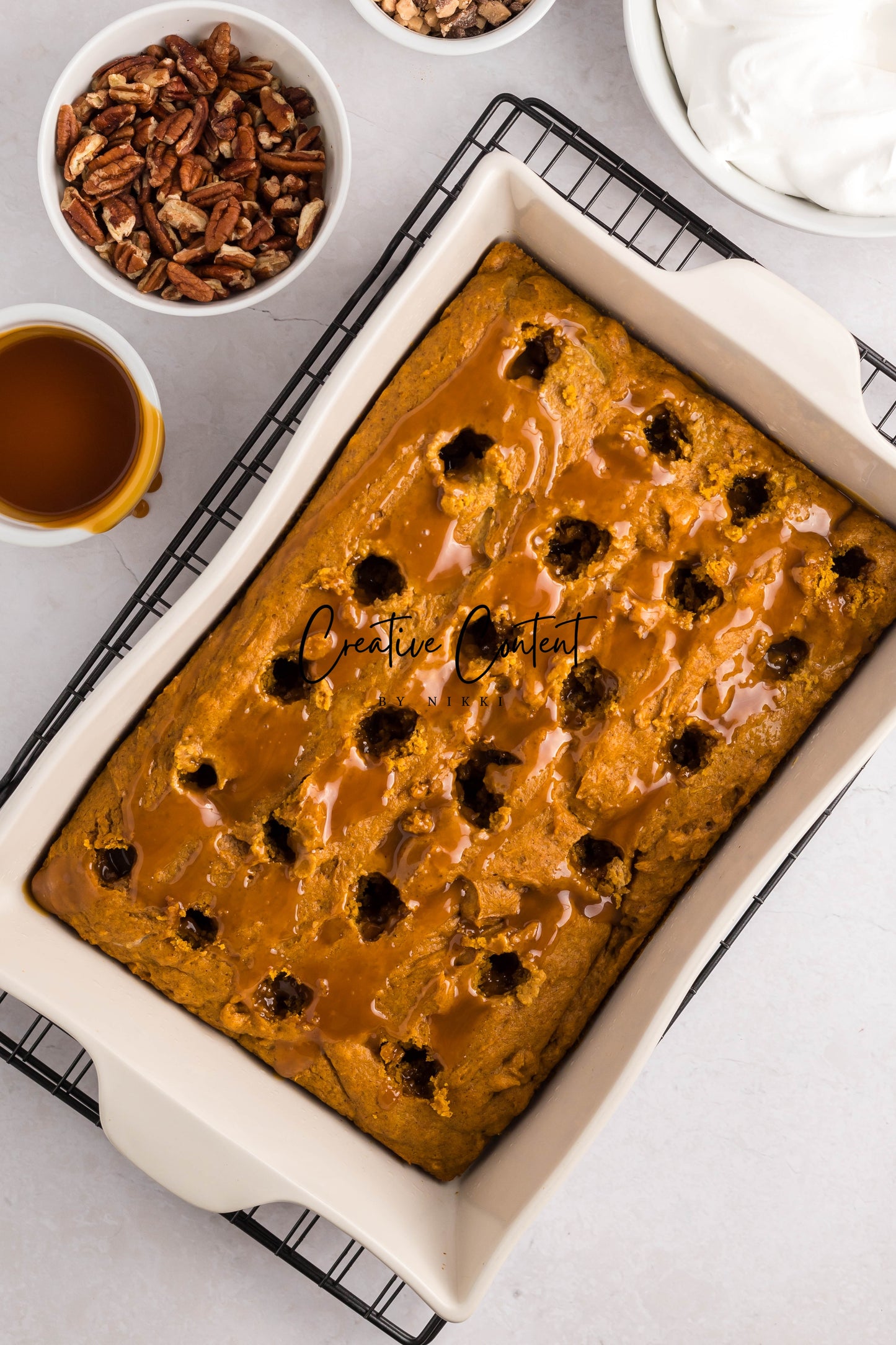 Pumpkin Poke Cake - Exclusive