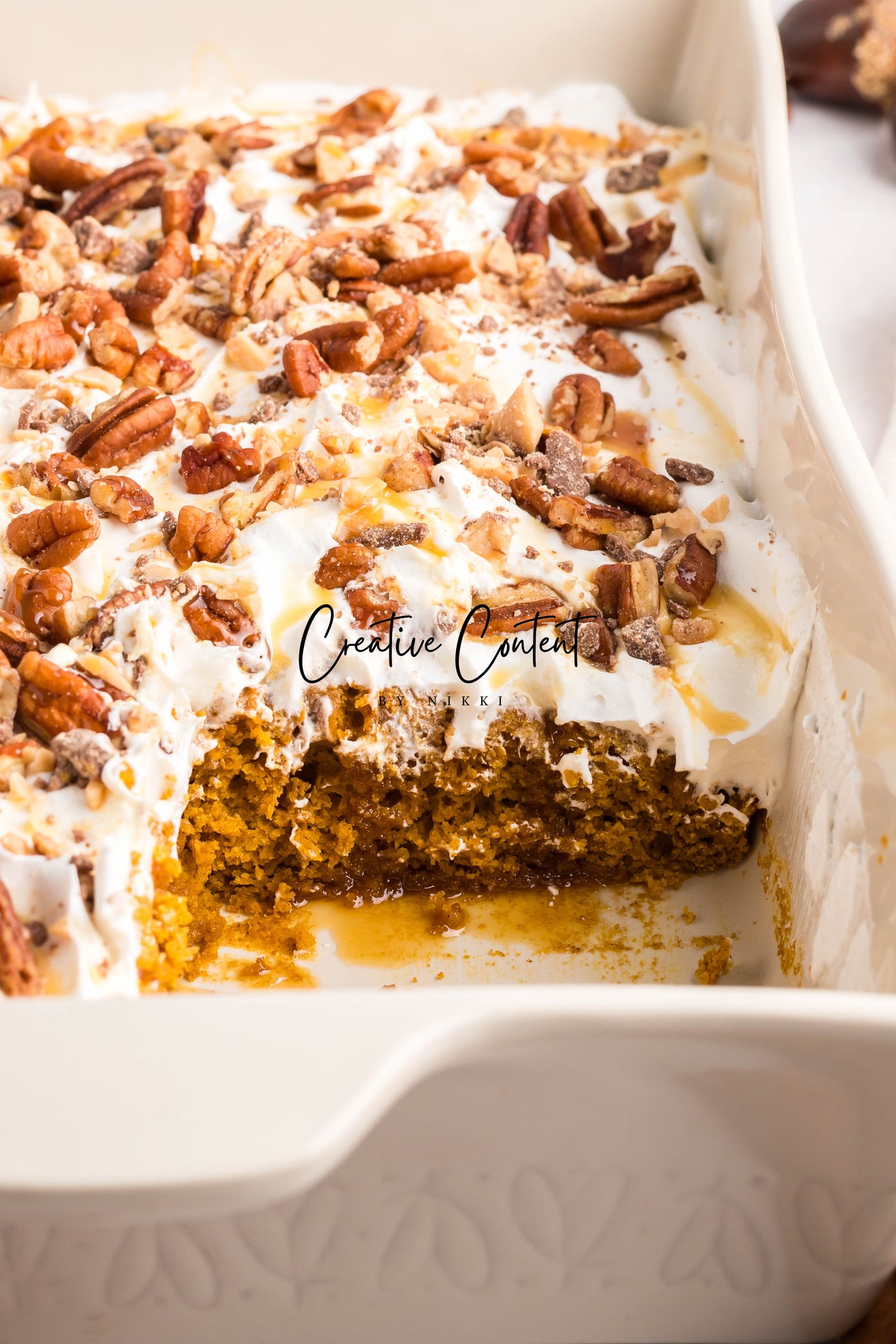 Pumpkin Poke Cake - Exclusive