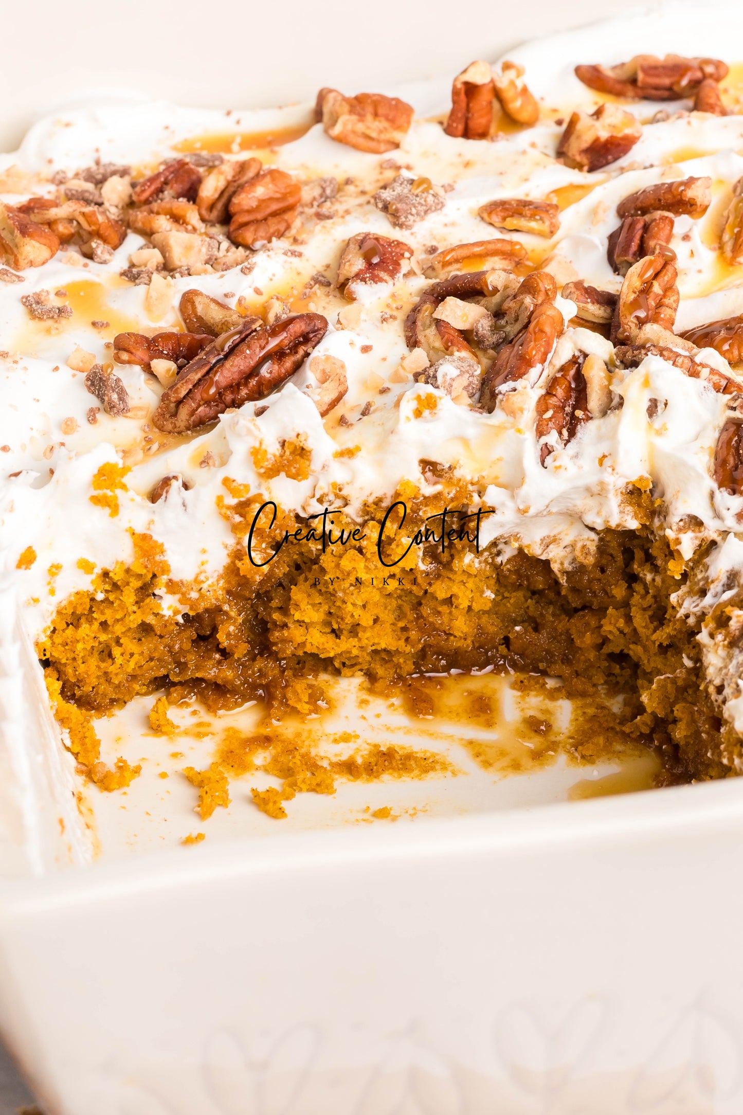 Pumpkin Poke Cake - Exclusive