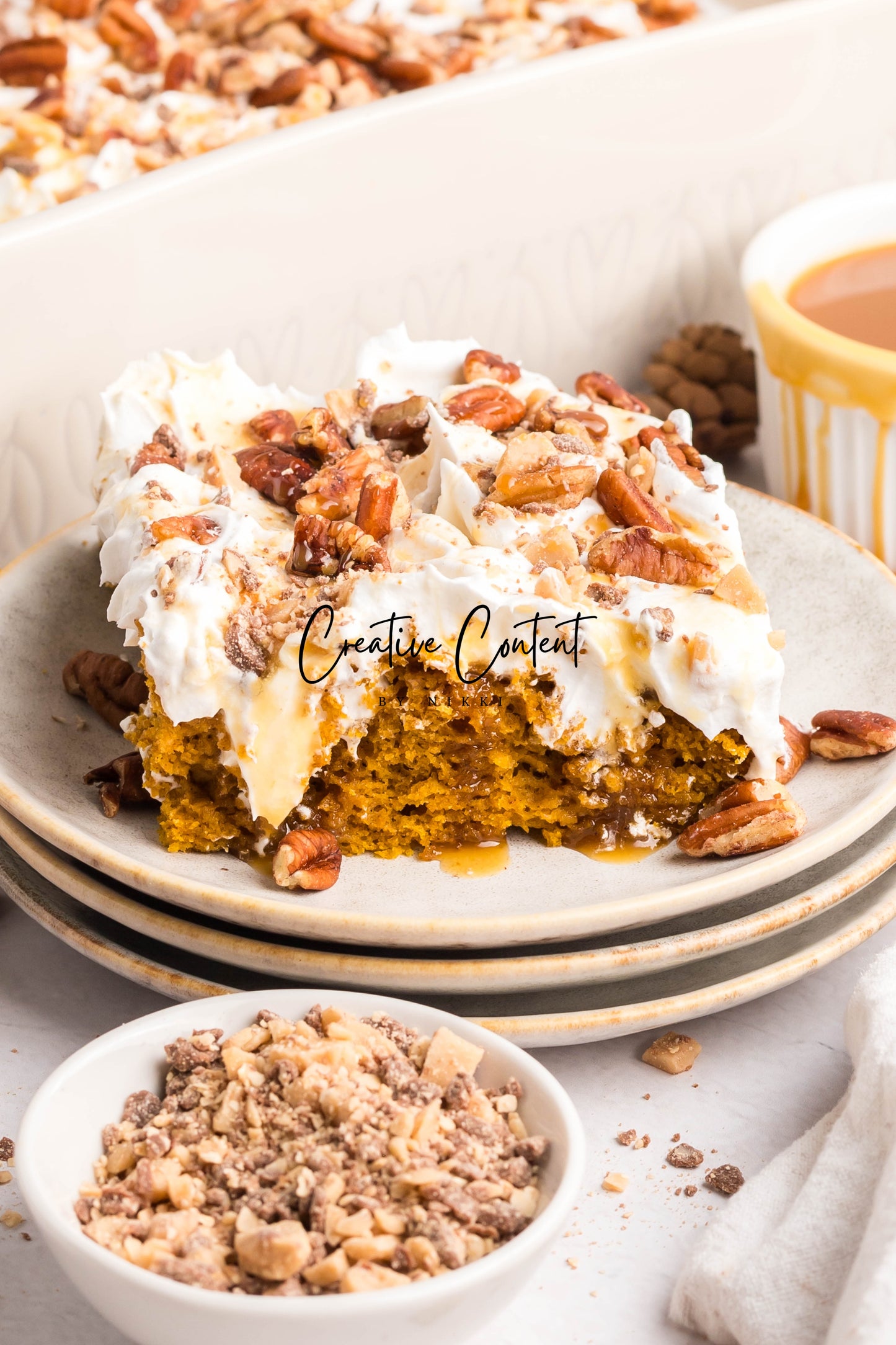 Pumpkin Poke Cake - Exclusive