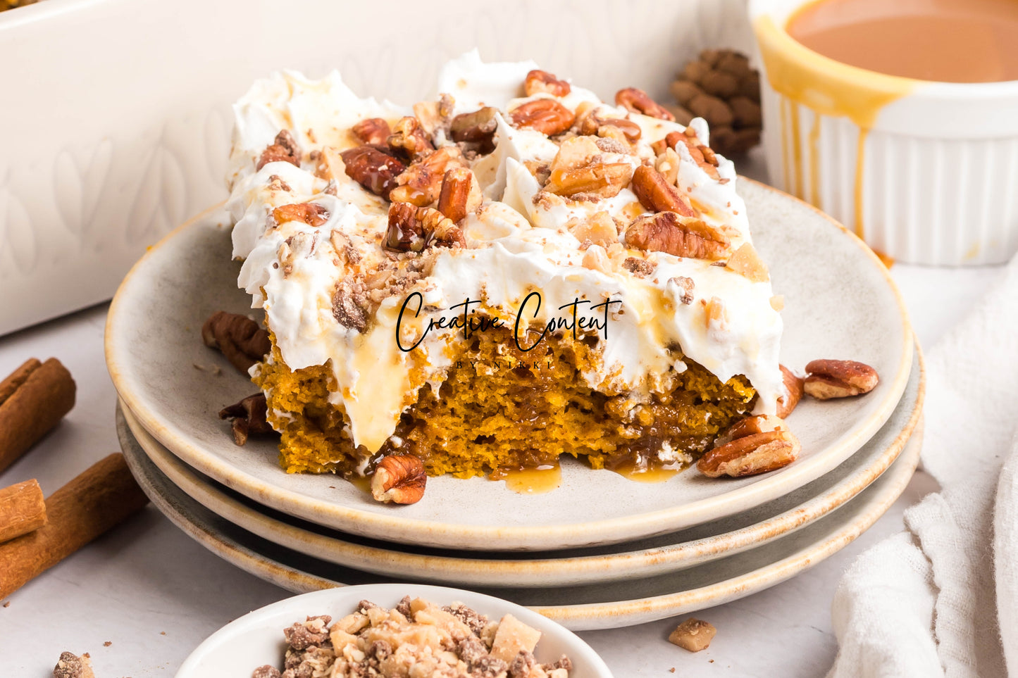 Pumpkin Poke Cake - Exclusive