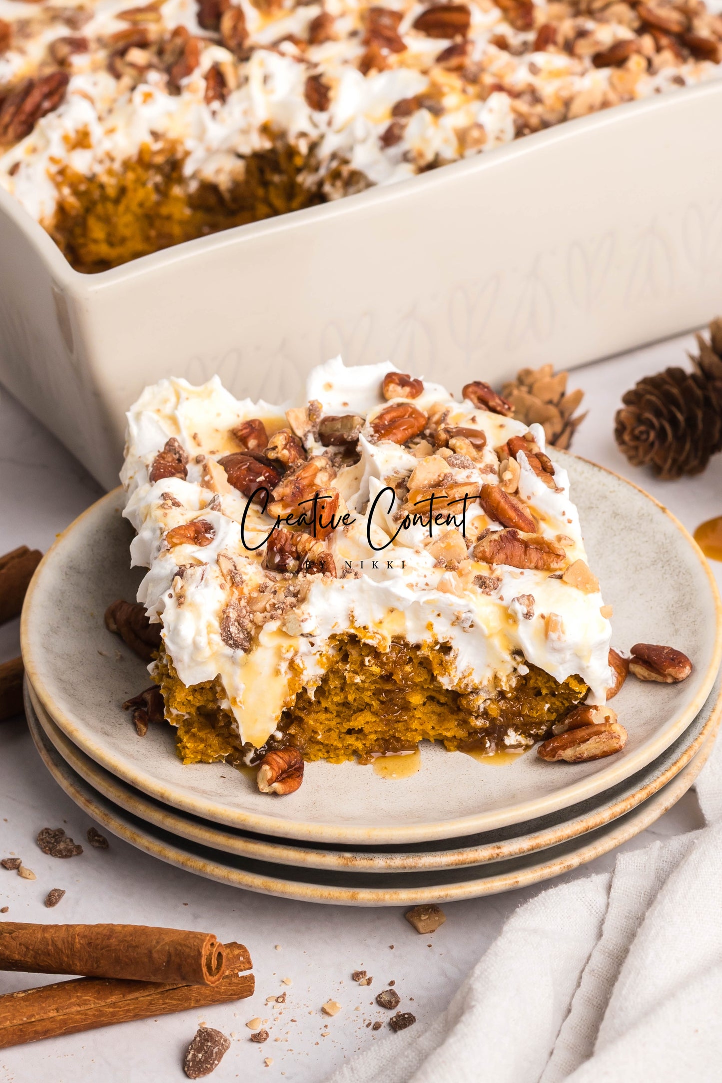 Pumpkin Poke Cake - Exclusive