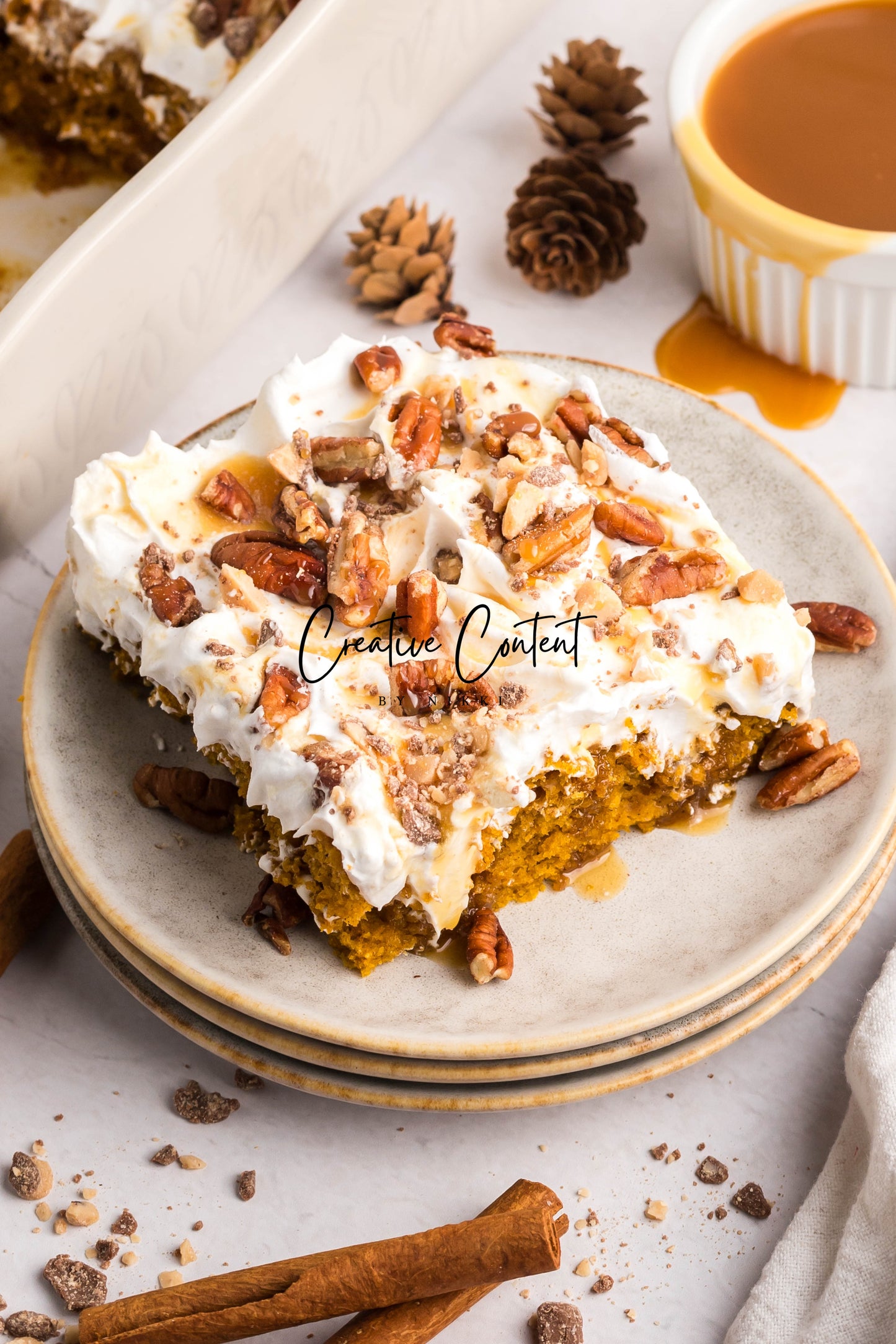 Pumpkin Poke Cake - Exclusive