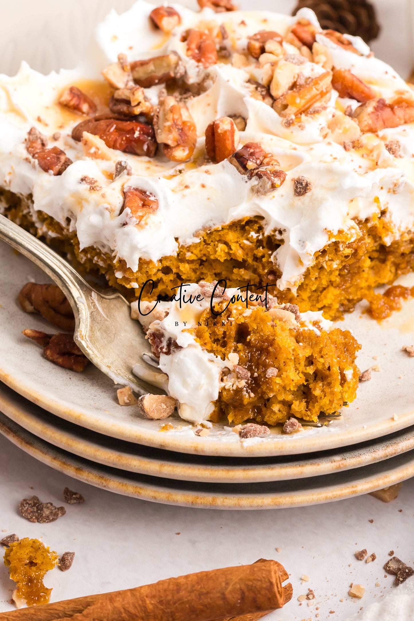 Pumpkin Poke Cake - Exclusive