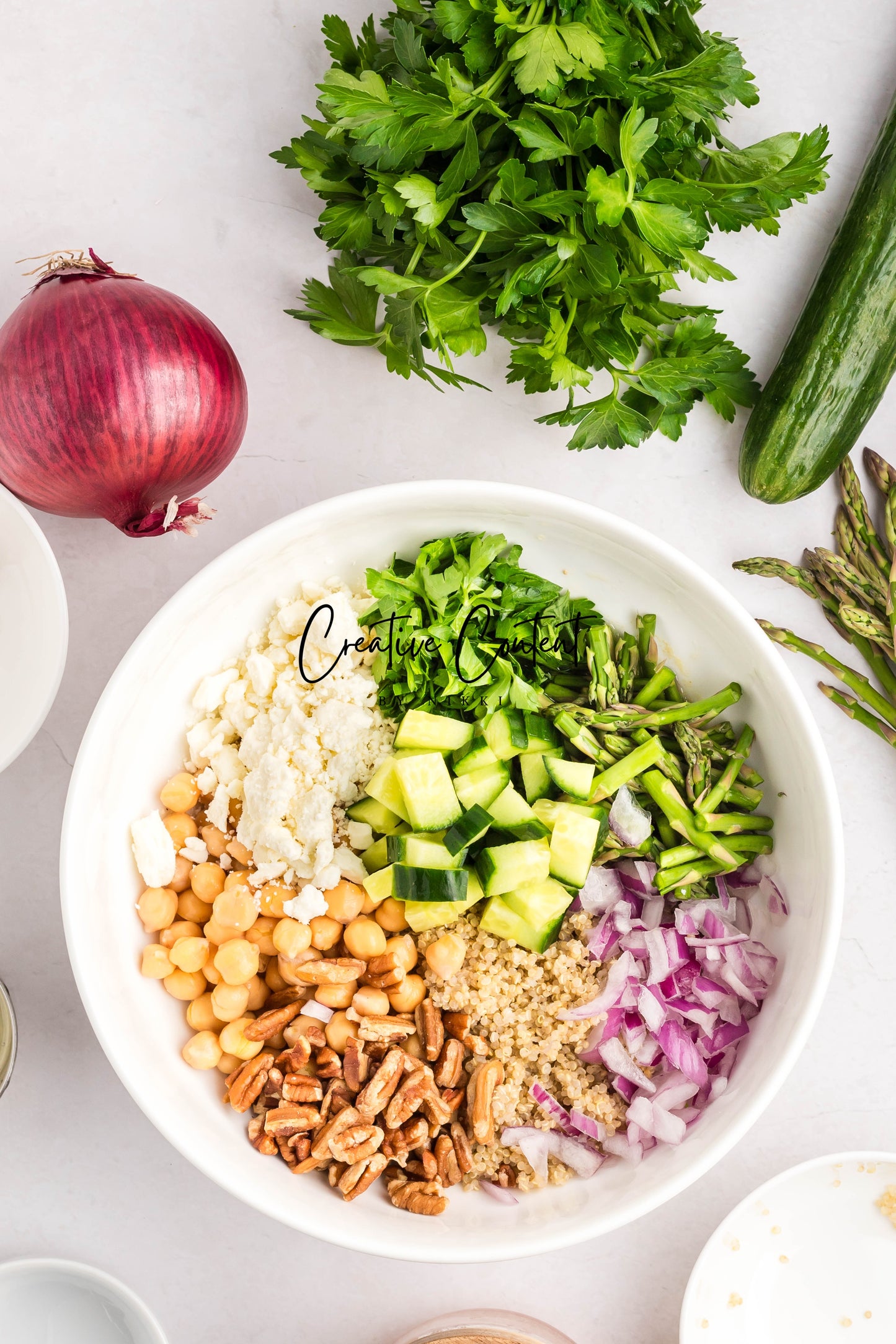 Quinoa Chickpea Salad - Set 1 of 2