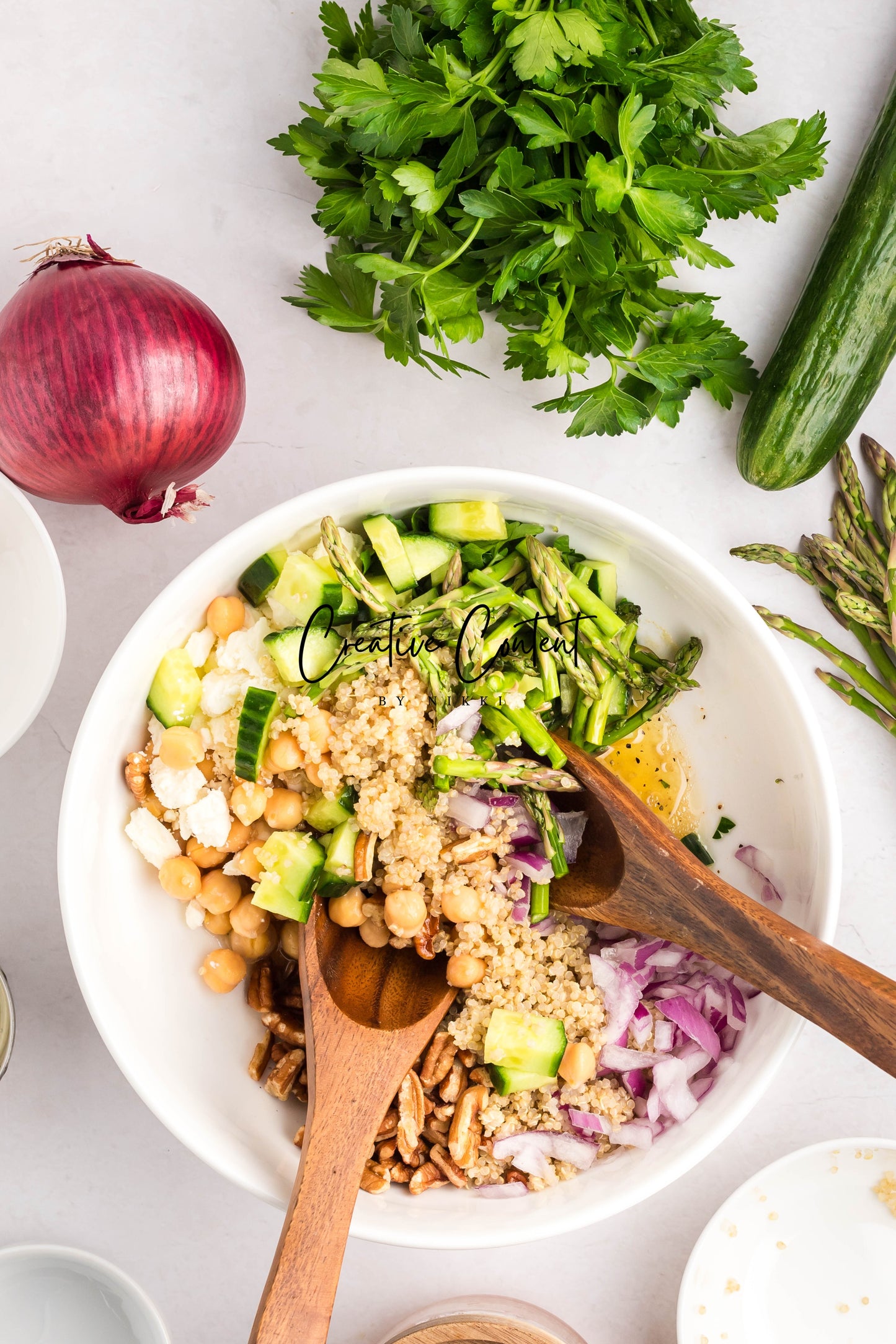 Quinoa Chickpea Salad - Set 1 of 2