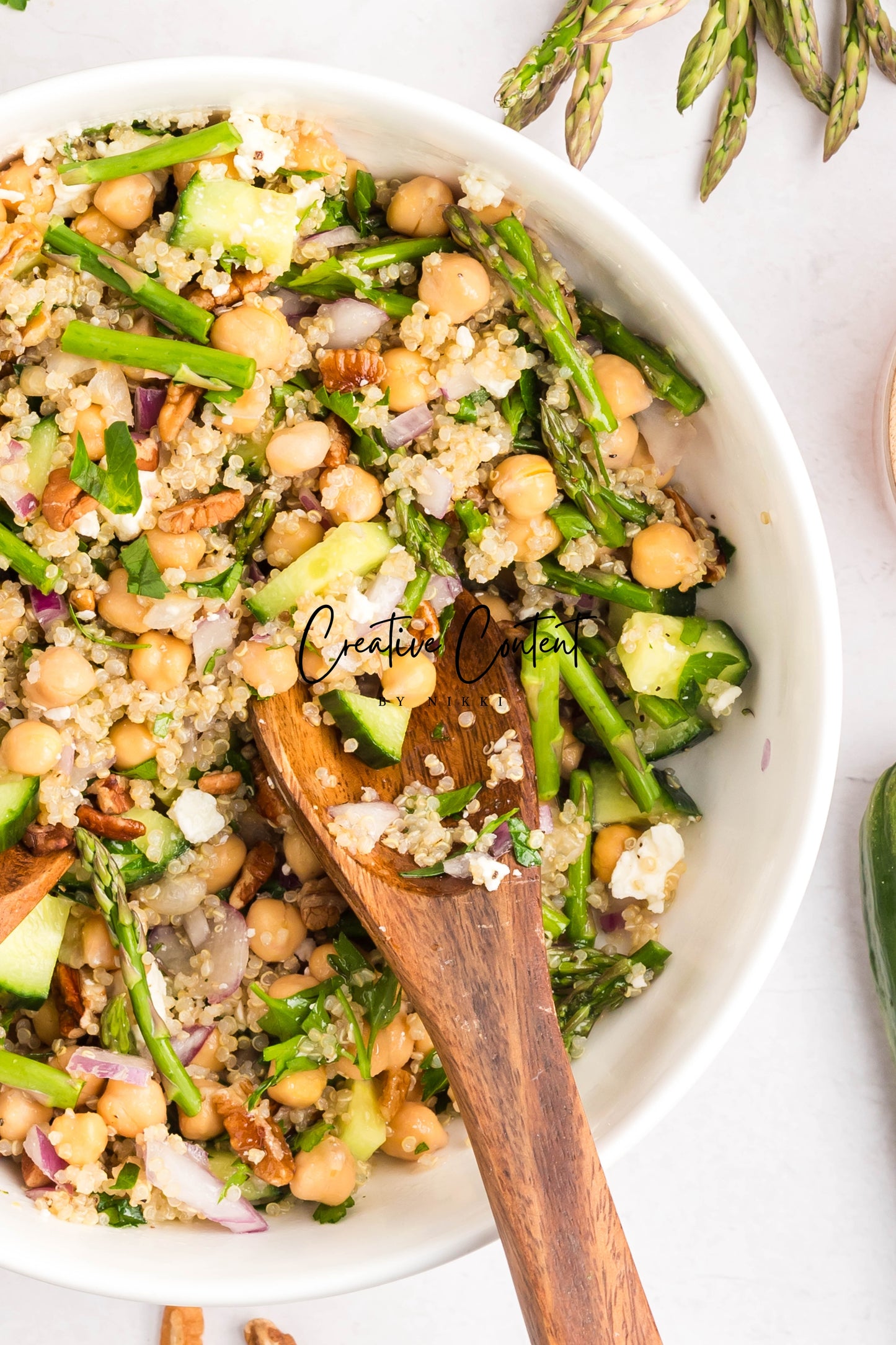 Quinoa Chickpea Salad - Set 1 of 2