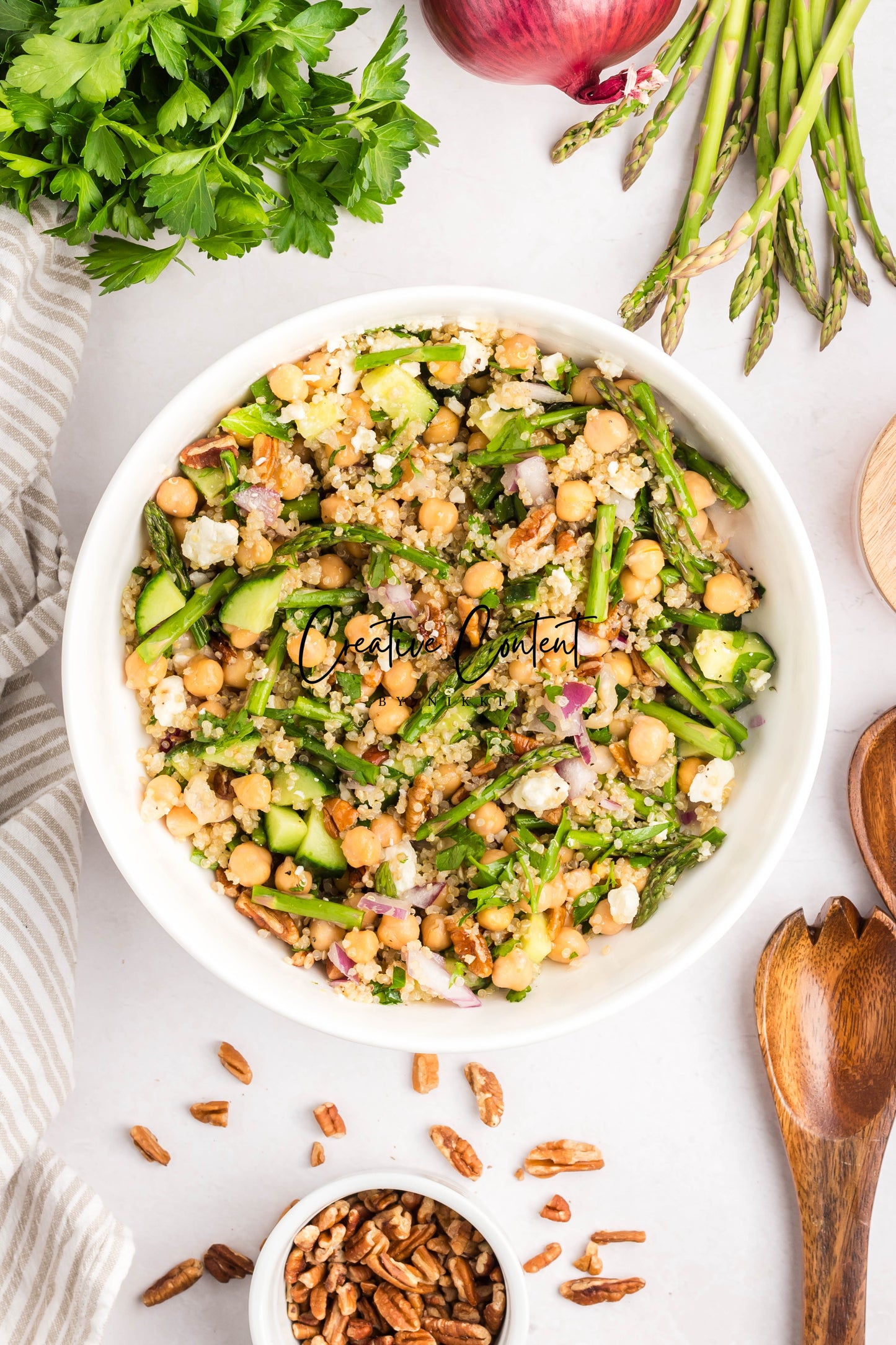 Quinoa Chickpea Salad - Set 1 of 2