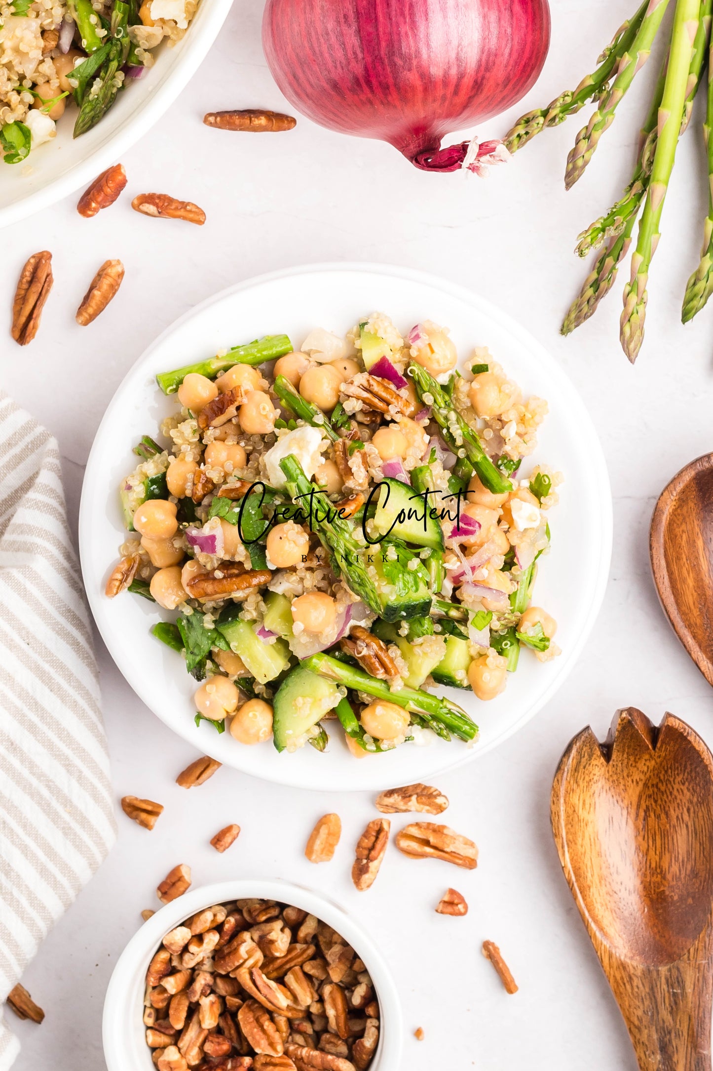 Quinoa Chickpea Salad - Set 1 of 2