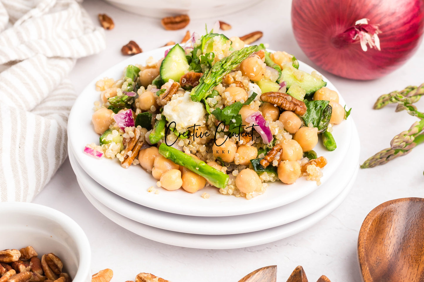 Quinoa Chickpea Salad - Set 1 of 2