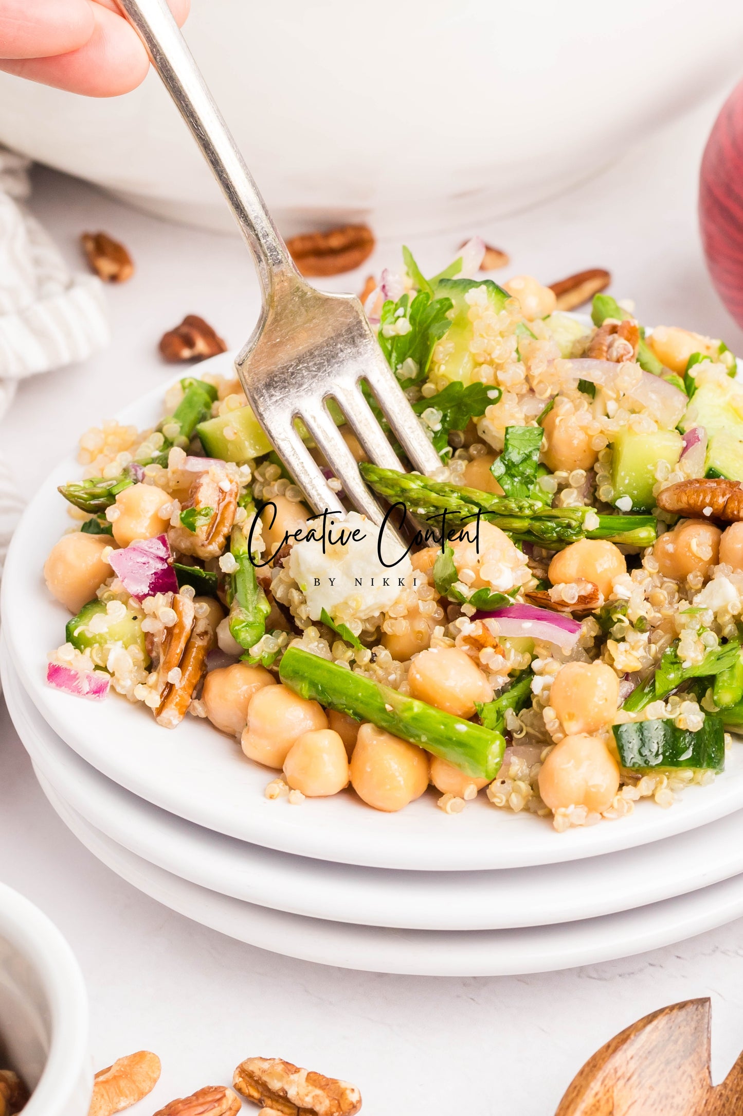 Quinoa Chickpea Salad - Set 1 of 2