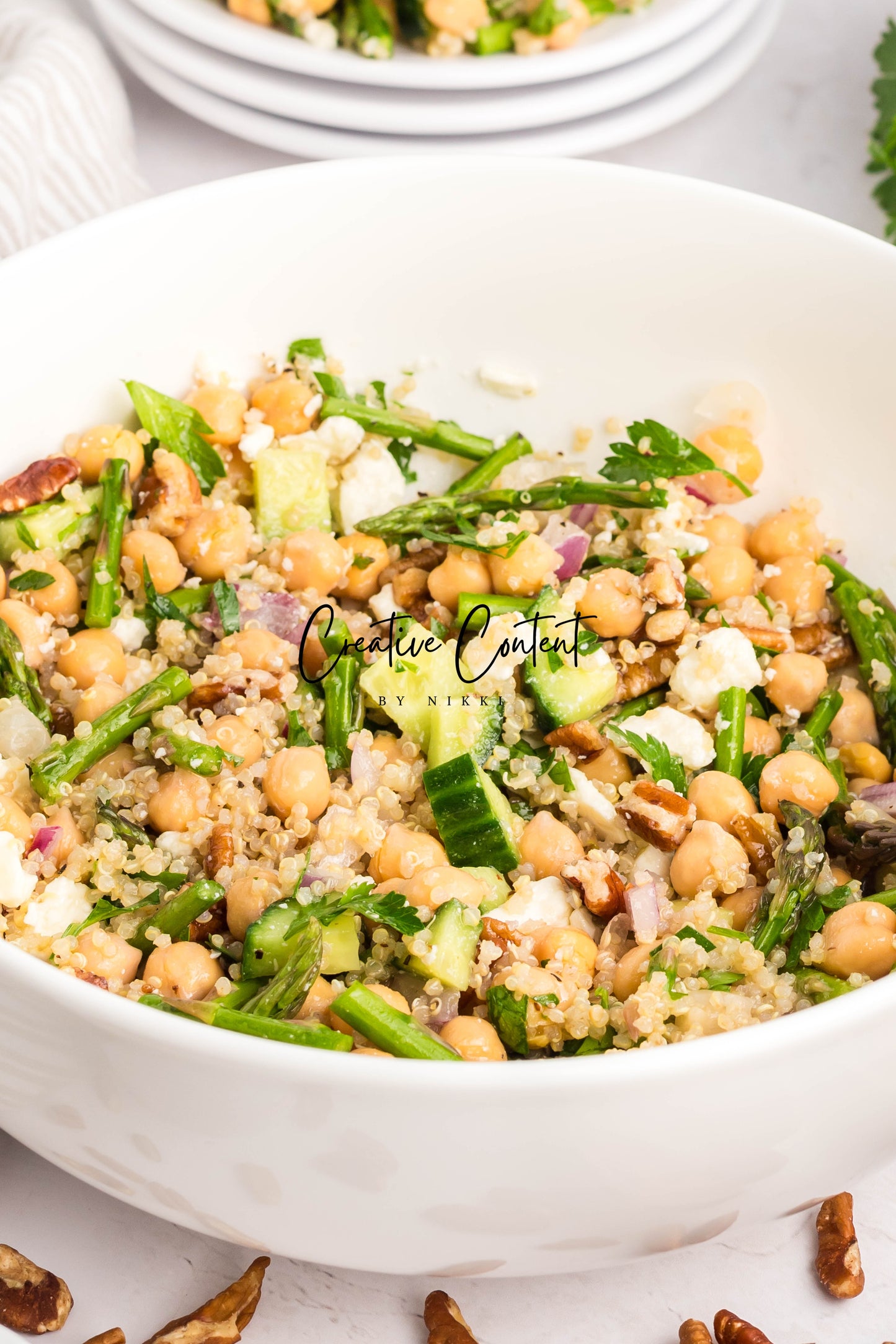 Quinoa Chickpea Salad - Set 1 of 2