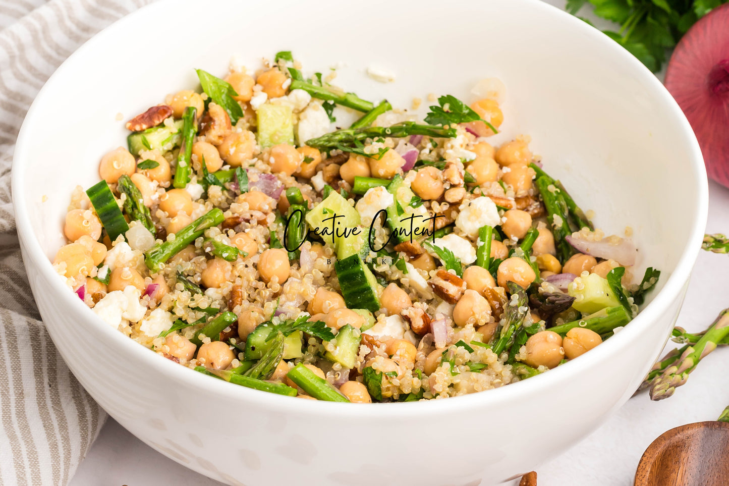 Quinoa Chickpea Salad - Set 1 of 2