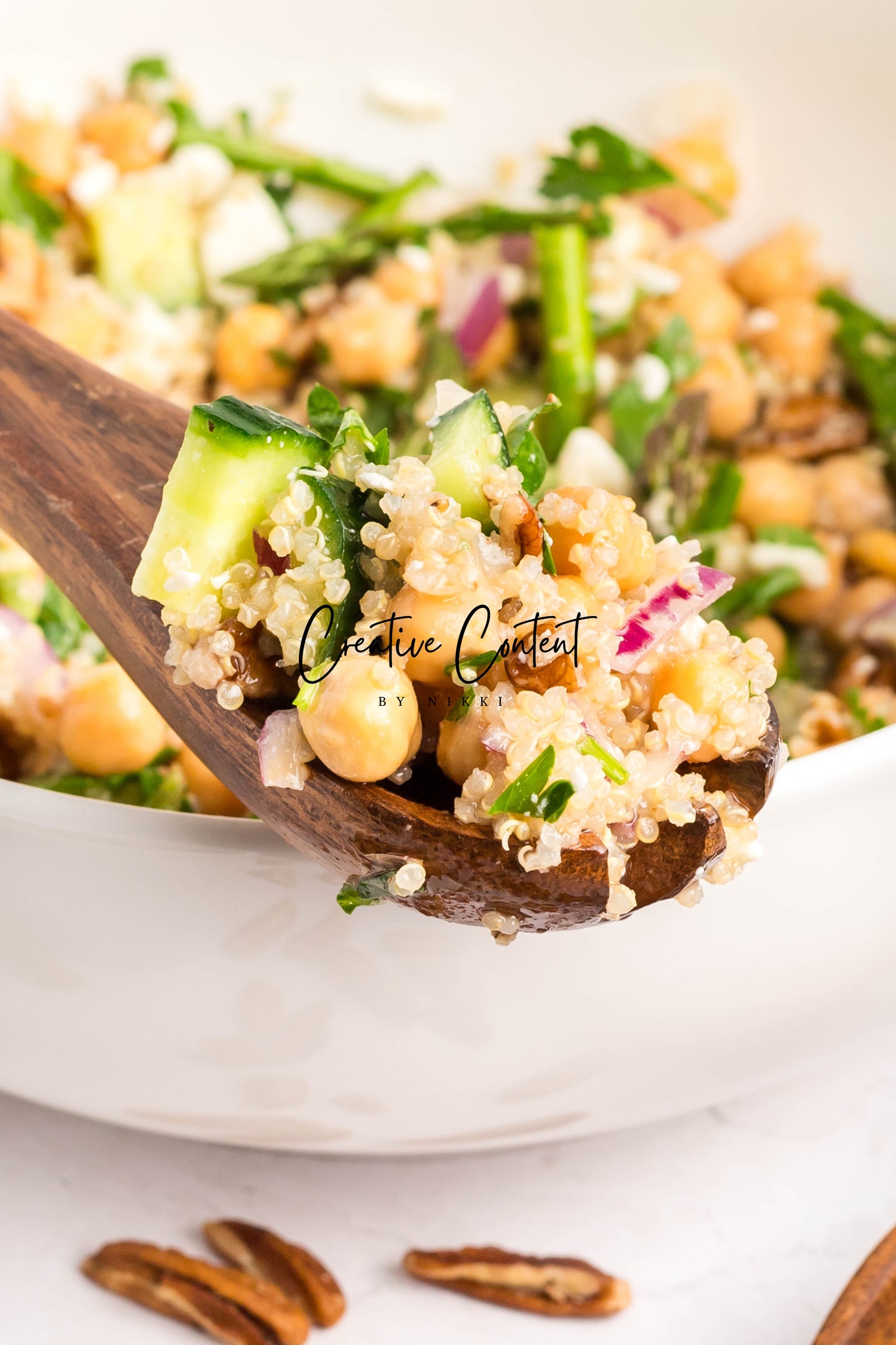 Quinoa Chickpea Salad - Set 1 of 2