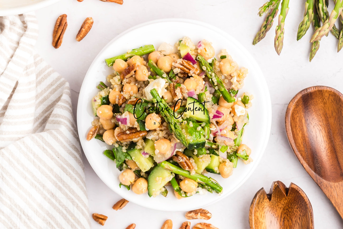 Quinoa Chickpea Salad - Set 1 of 2