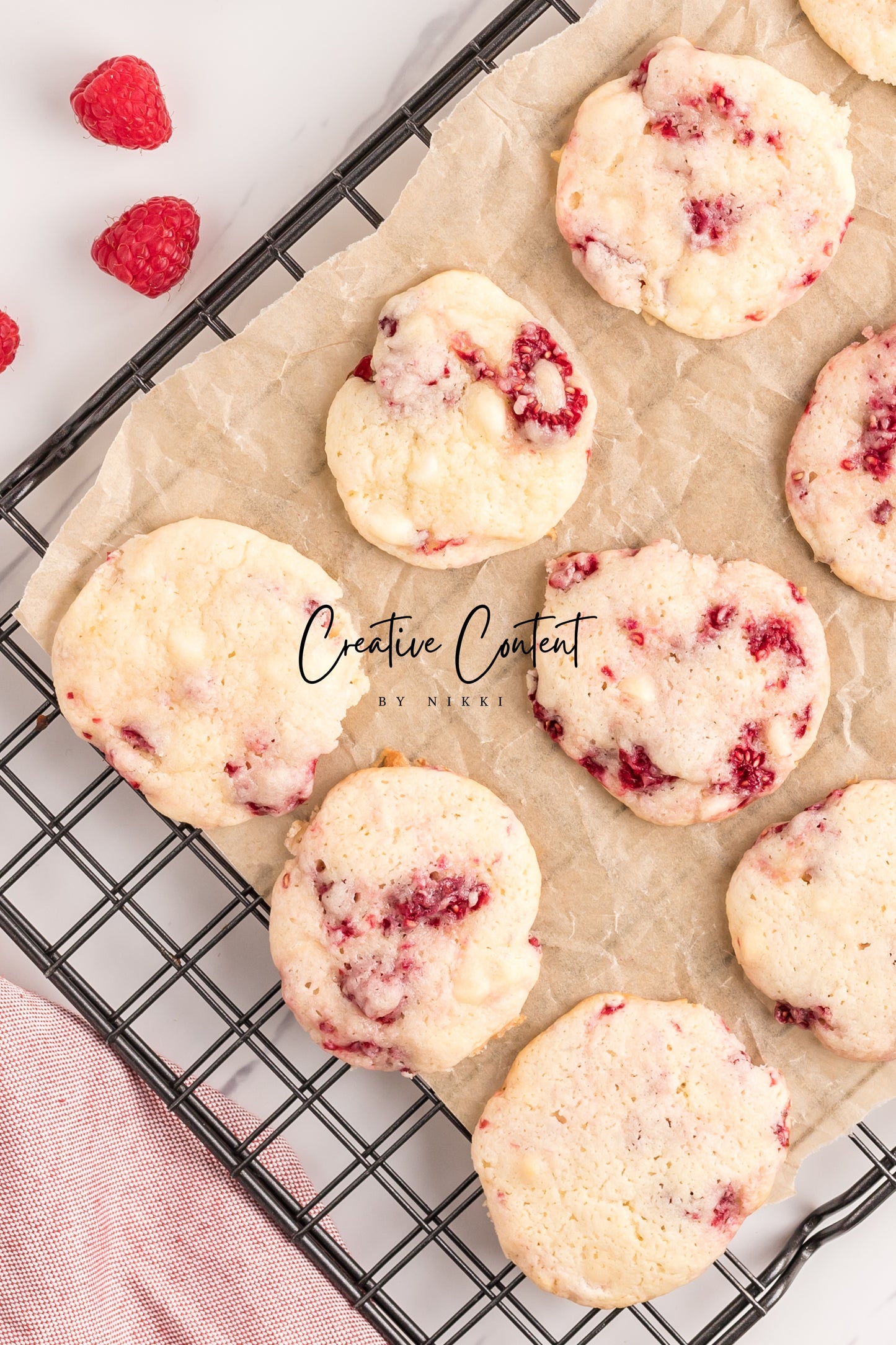 Raspberry Lemon Cookies-Exclusive