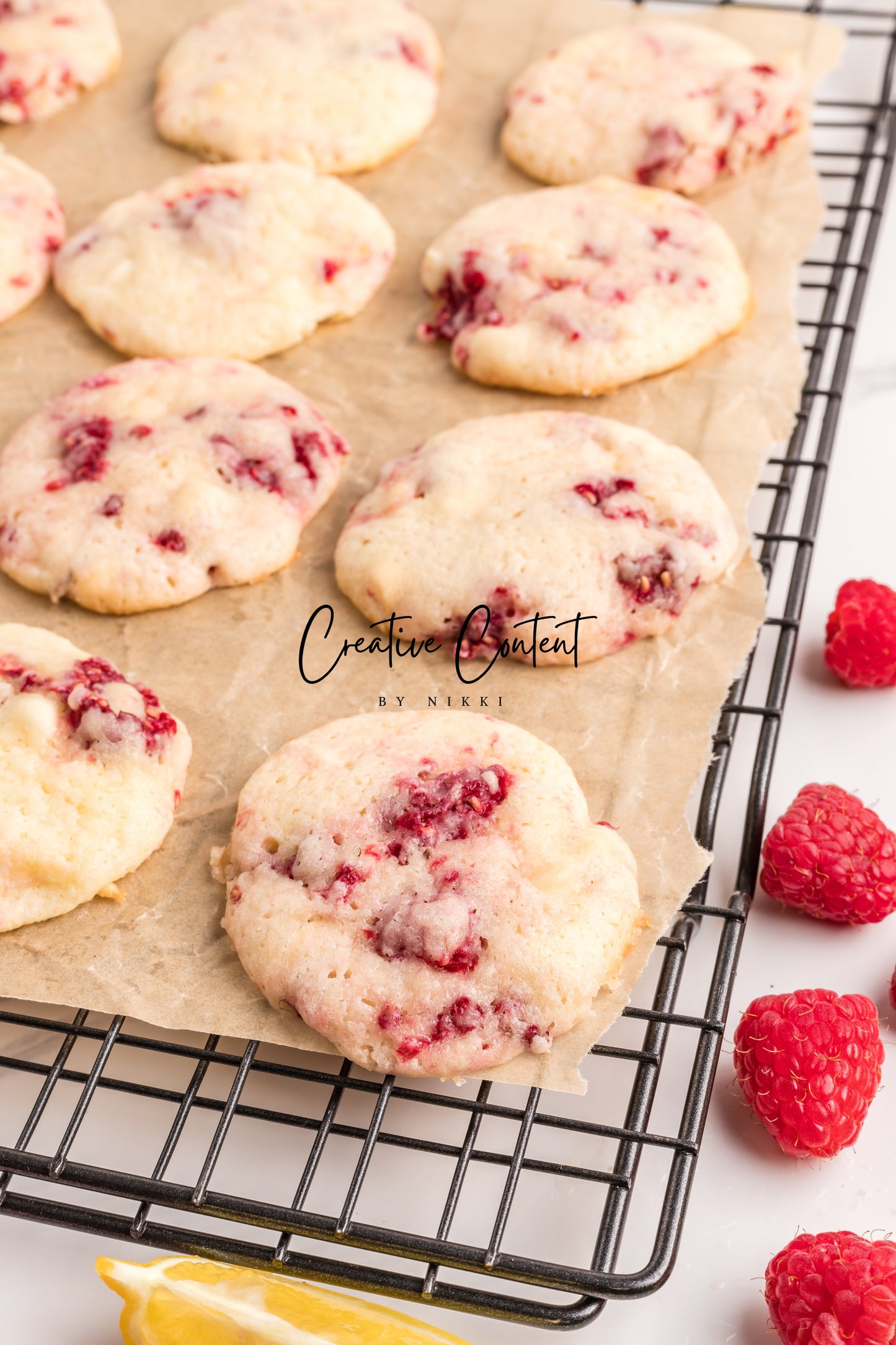 Raspberry Lemon Cookies-Exclusive