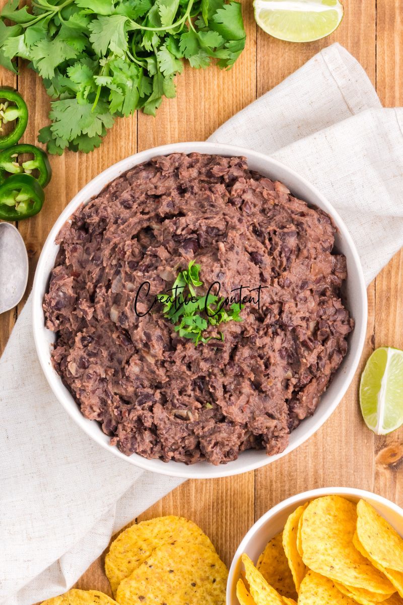 Refried Black Beans - Exclusive