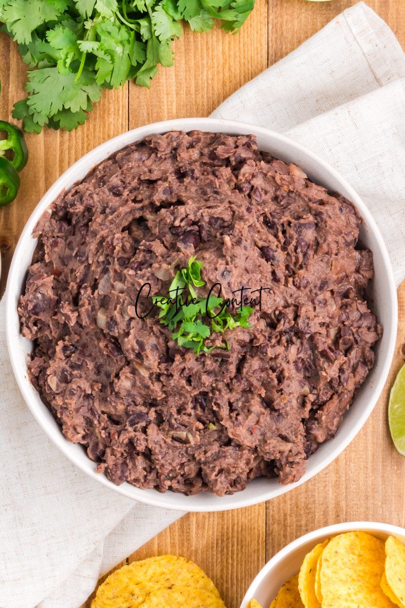 Refried Black Beans - Exclusive