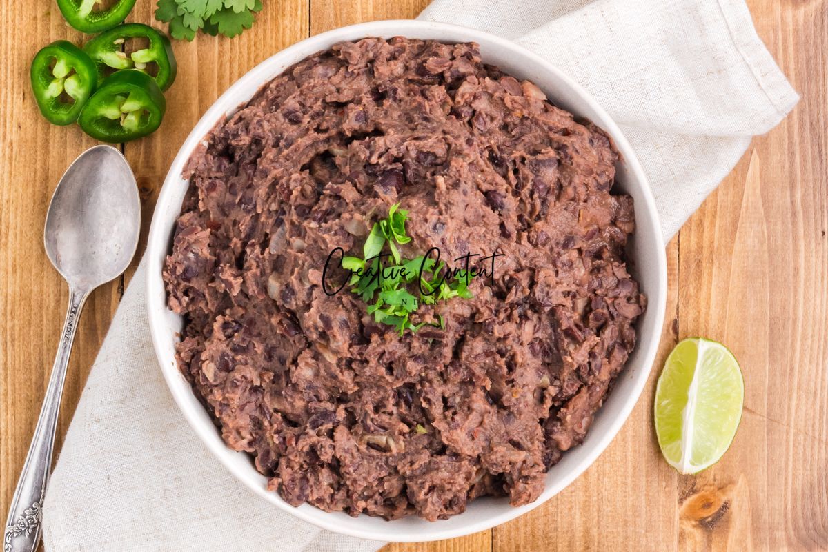 Refried Black Beans - Exclusive