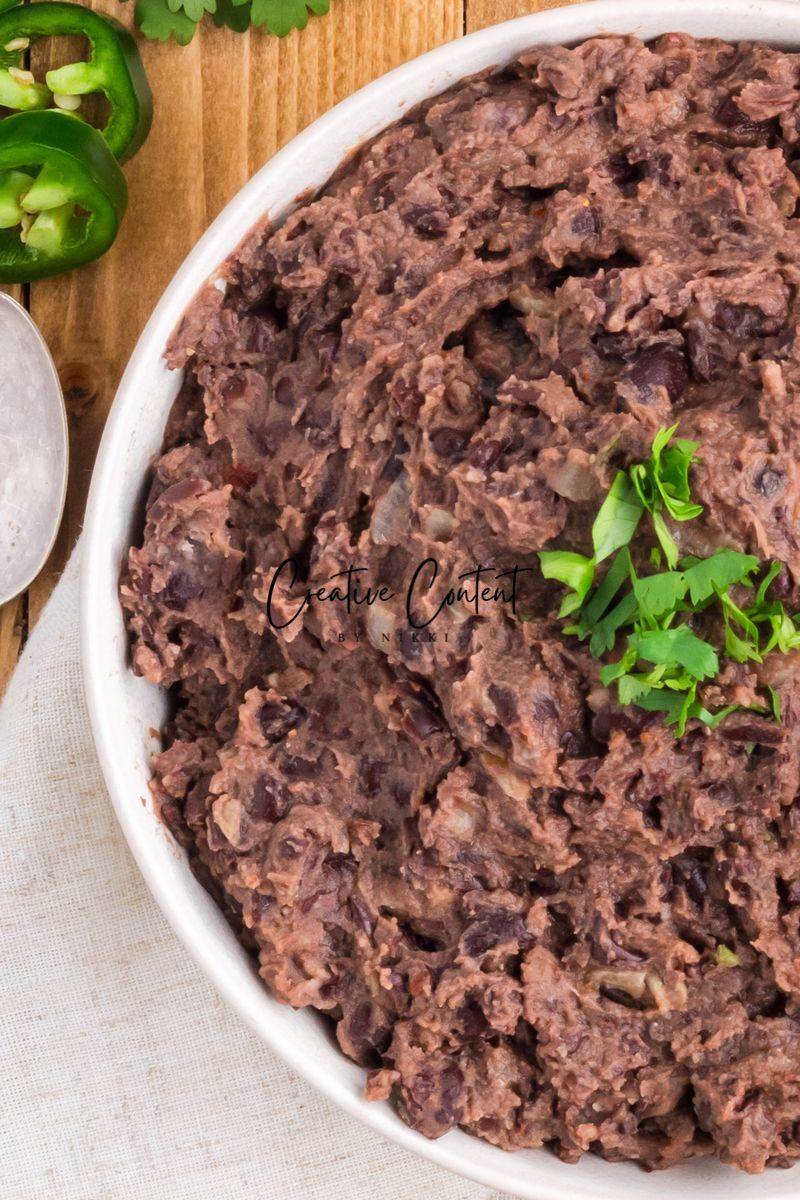 Refried Black Beans - Exclusive