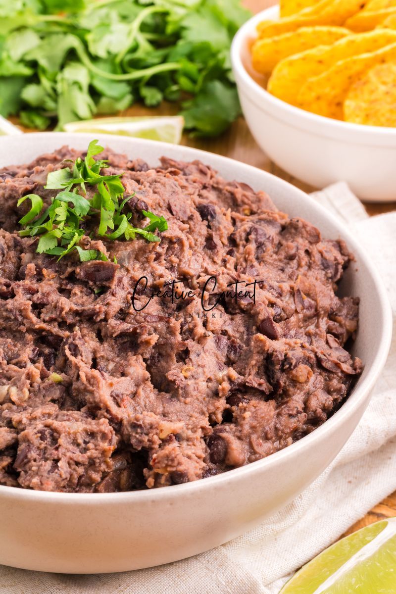 Refried Black Beans - Exclusive