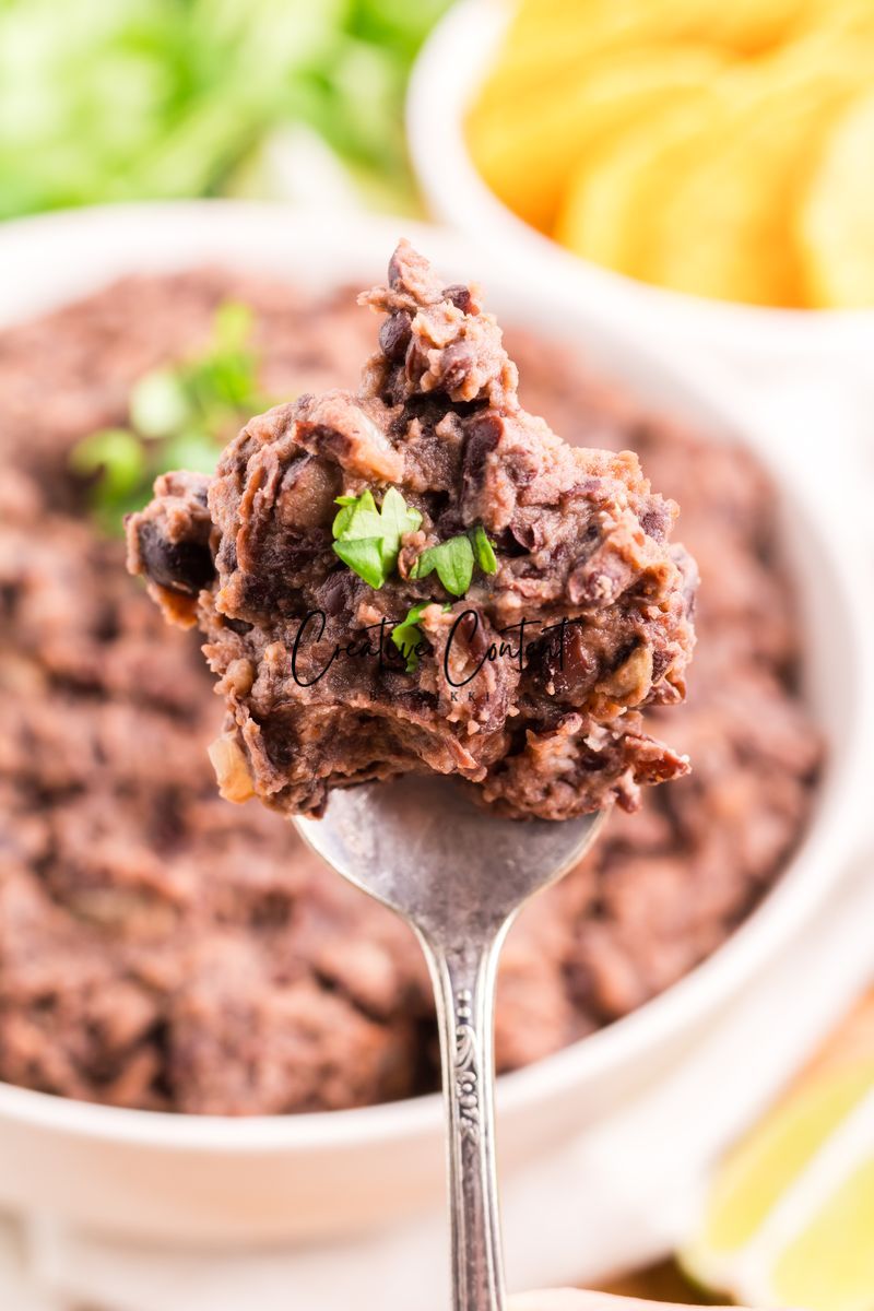 Refried Black Beans - Exclusive
