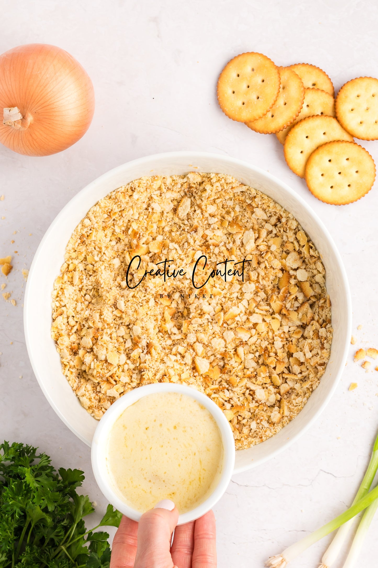 Ritz Cracker Chicken Casserole - Exclusive