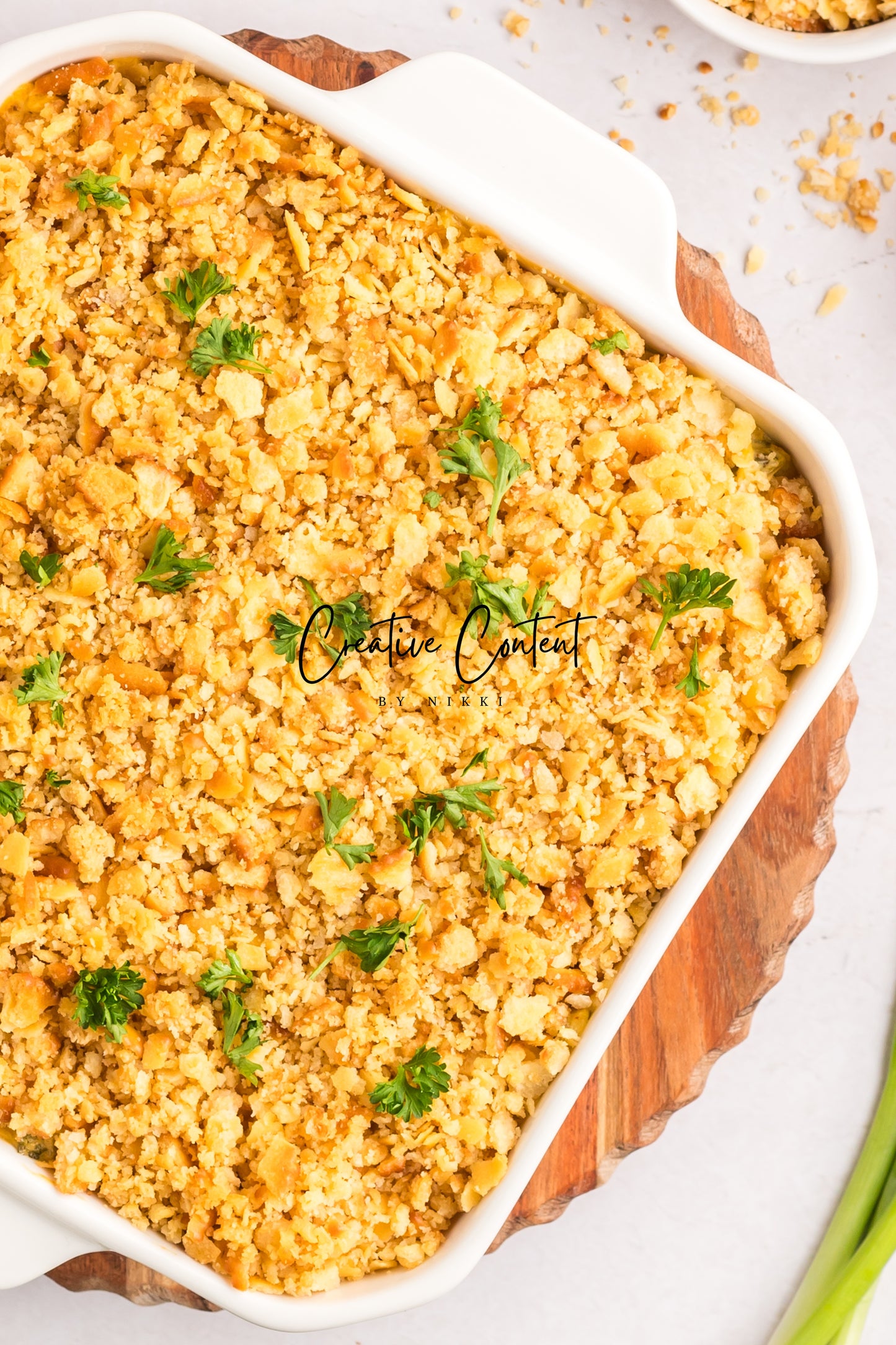 Ritz Cracker Chicken Casserole - Exclusive