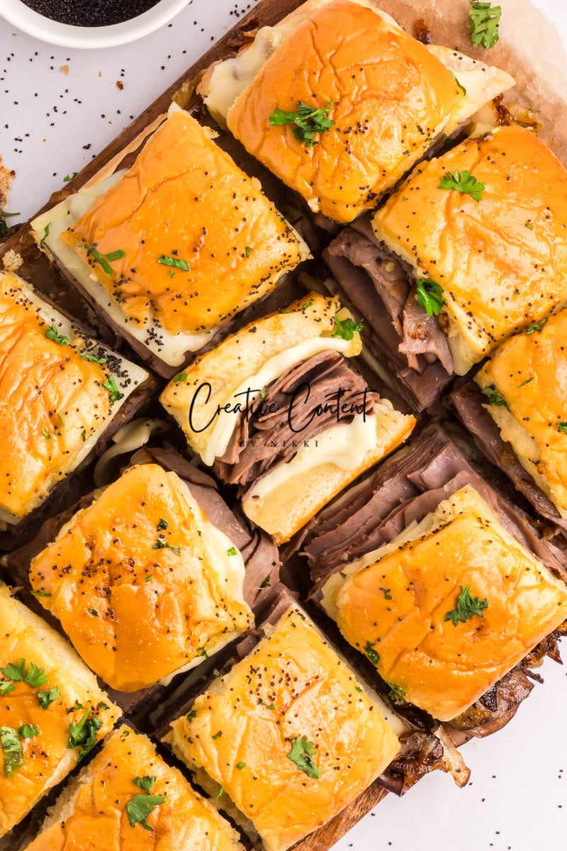 Roast Beef Sliders - Set 1 of 3
