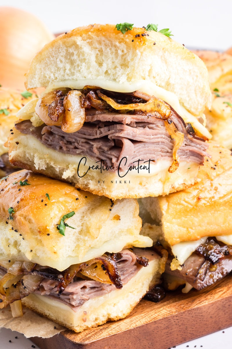 Roast Beef Sliders - Set 1 of 3