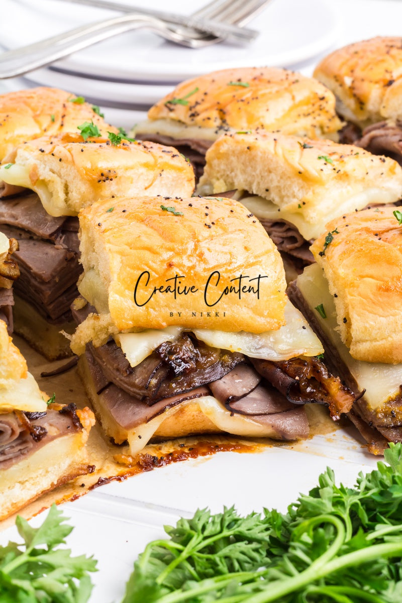 Roast Beef Sliders - Set 2 of 3