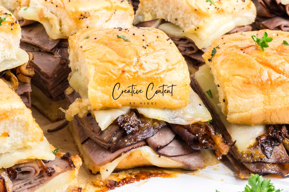Roast Beef Sliders - Set 2 of 3