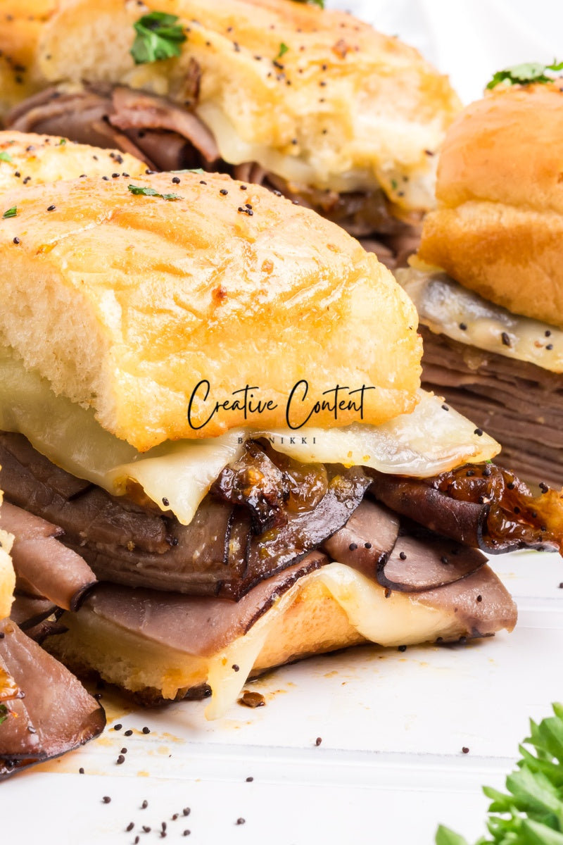Roast Beef Sliders - Set 2 of 3