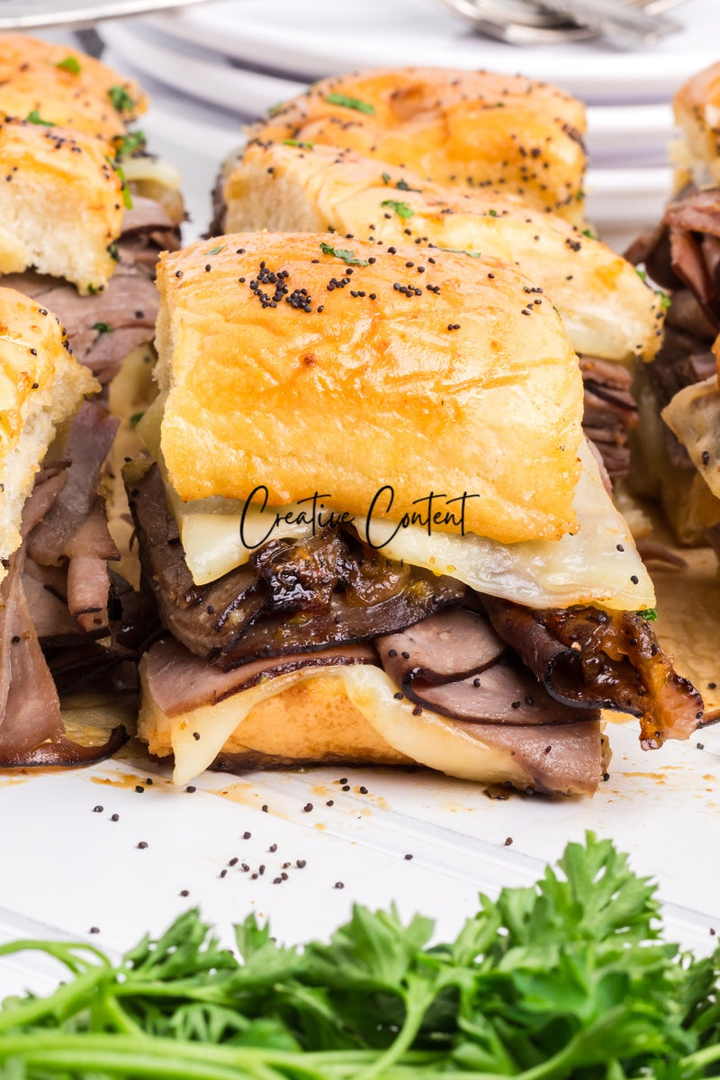 Roast Beef Sliders - Set 2 of 3
