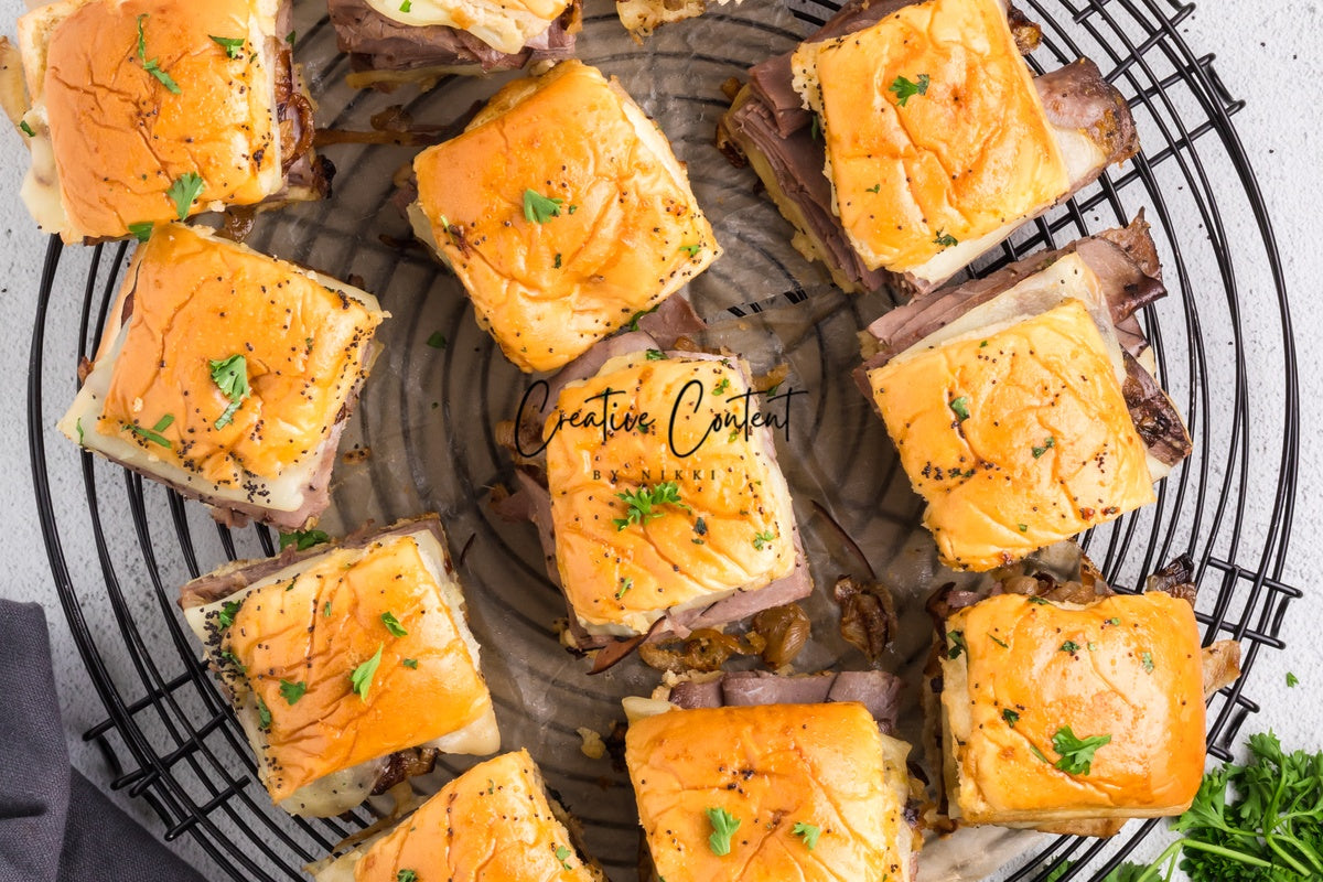 Roast Beef Sliders - Set 3 of 3