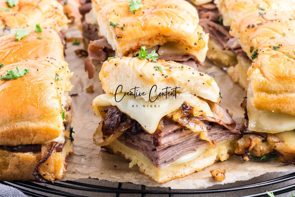 Roast Beef Sliders - Set 3 of 3