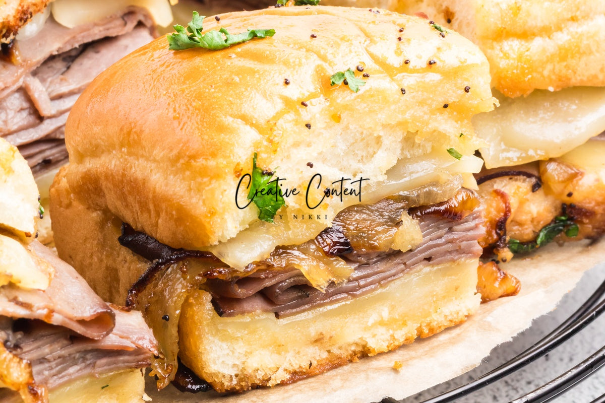 Roast Beef Sliders - Set 3 of 3
