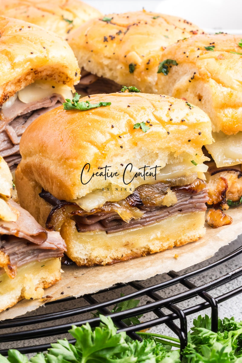 Roast Beef Sliders - Set 3 of 3