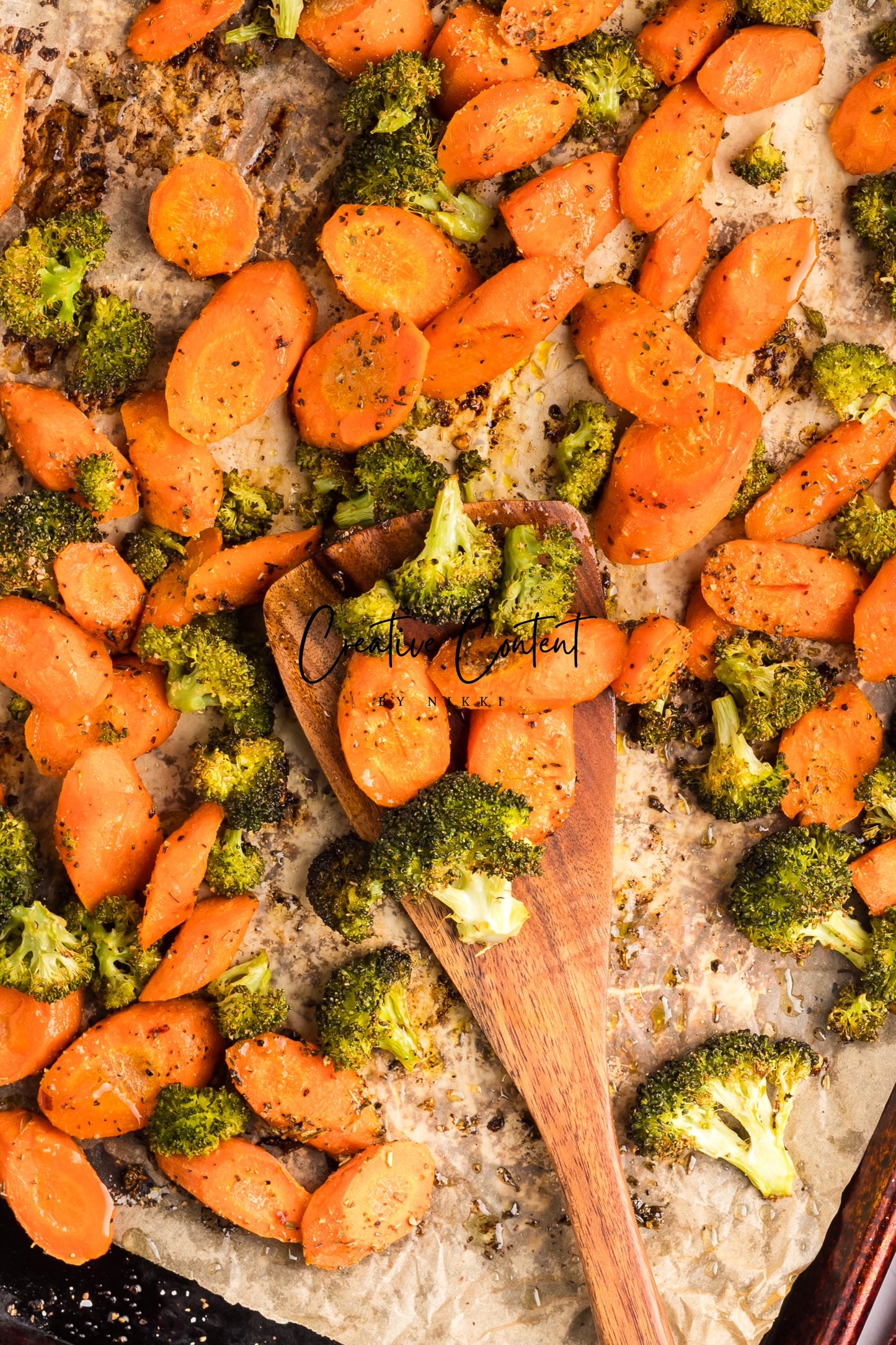 Roasted Broccoli and Carrots - Set 1 of 2