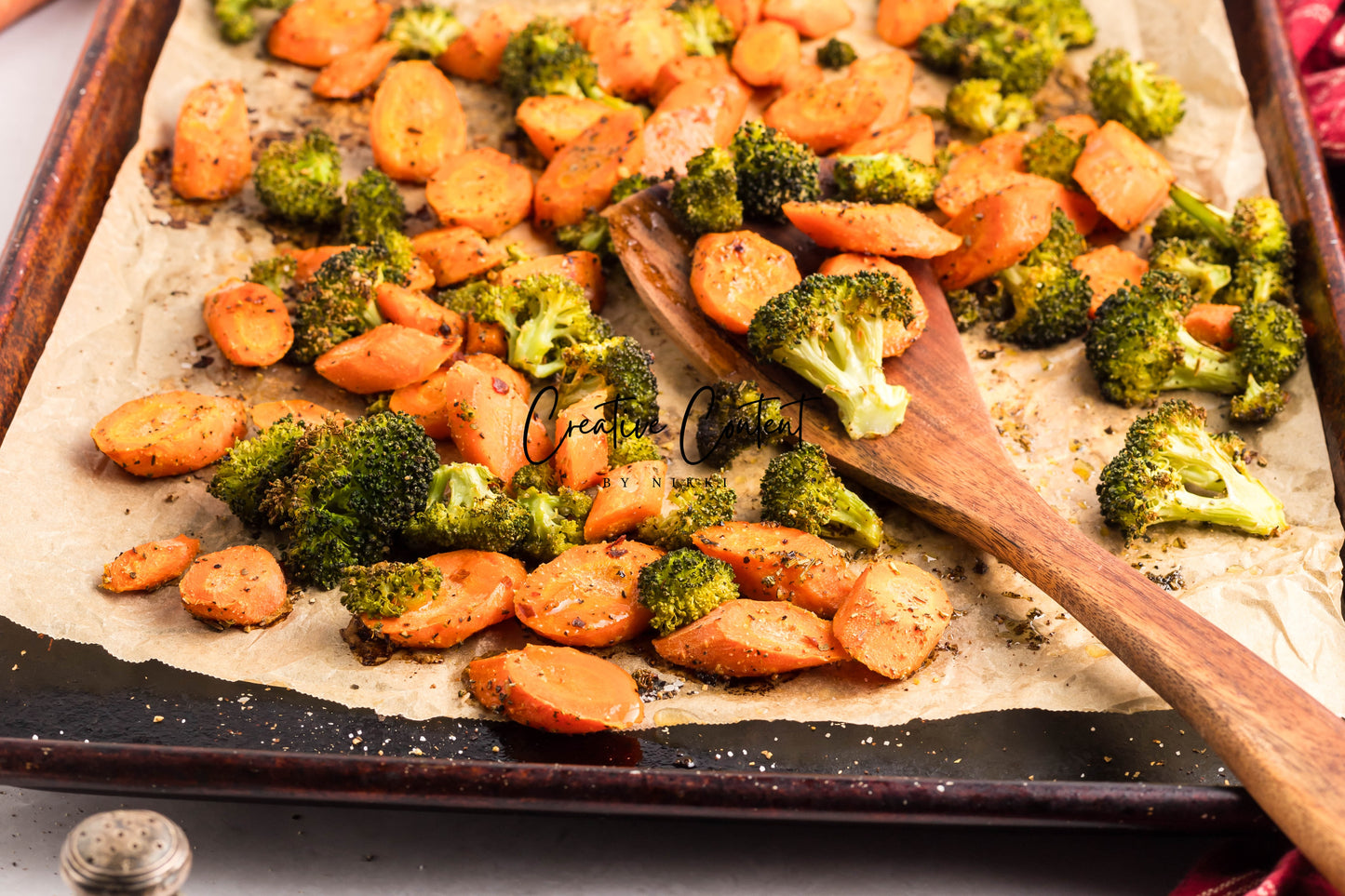 Roasted Broccoli and Carrots - Set 1 of 2