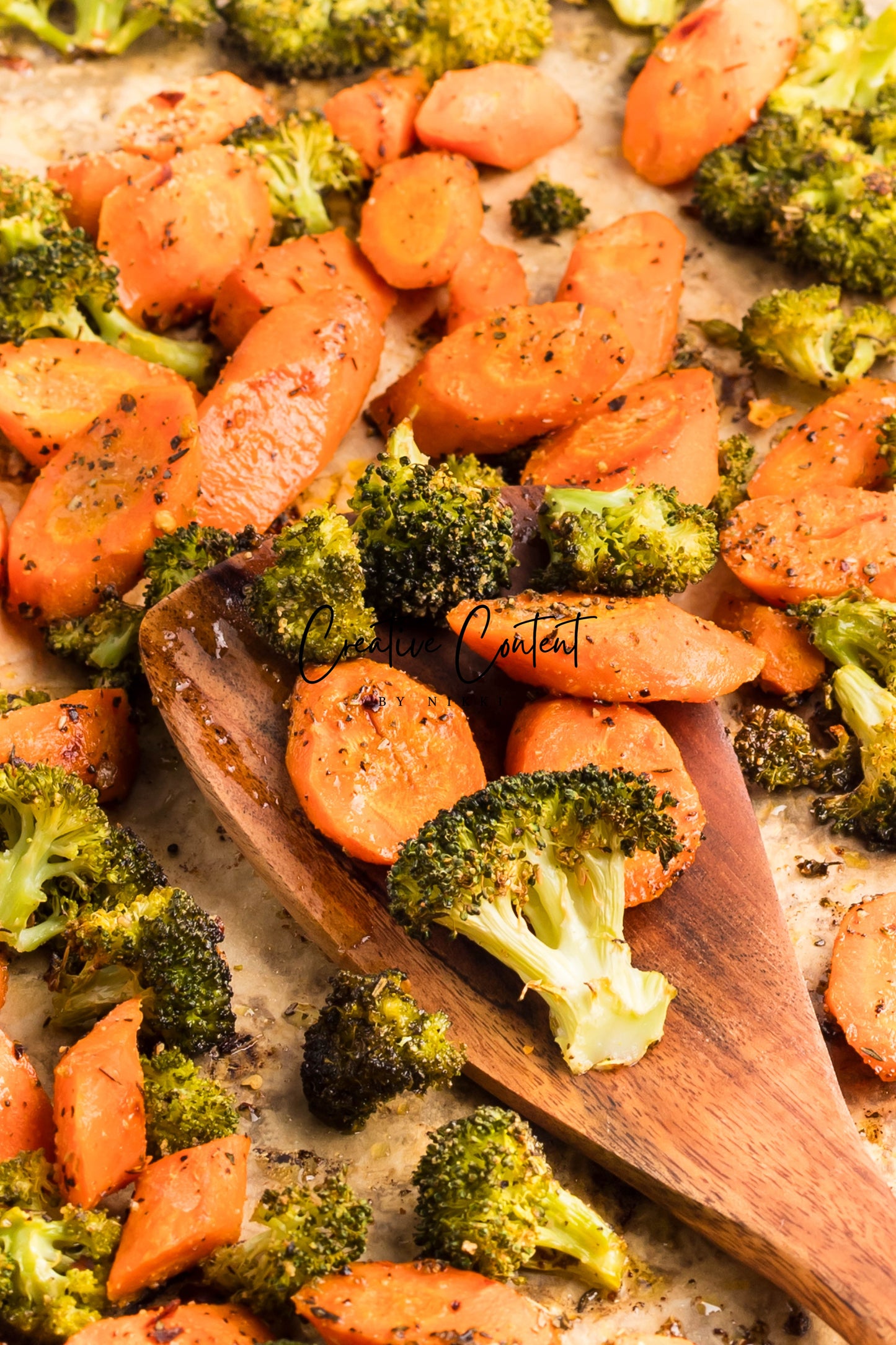 Roasted Broccoli and Carrots - Set 1 of 2