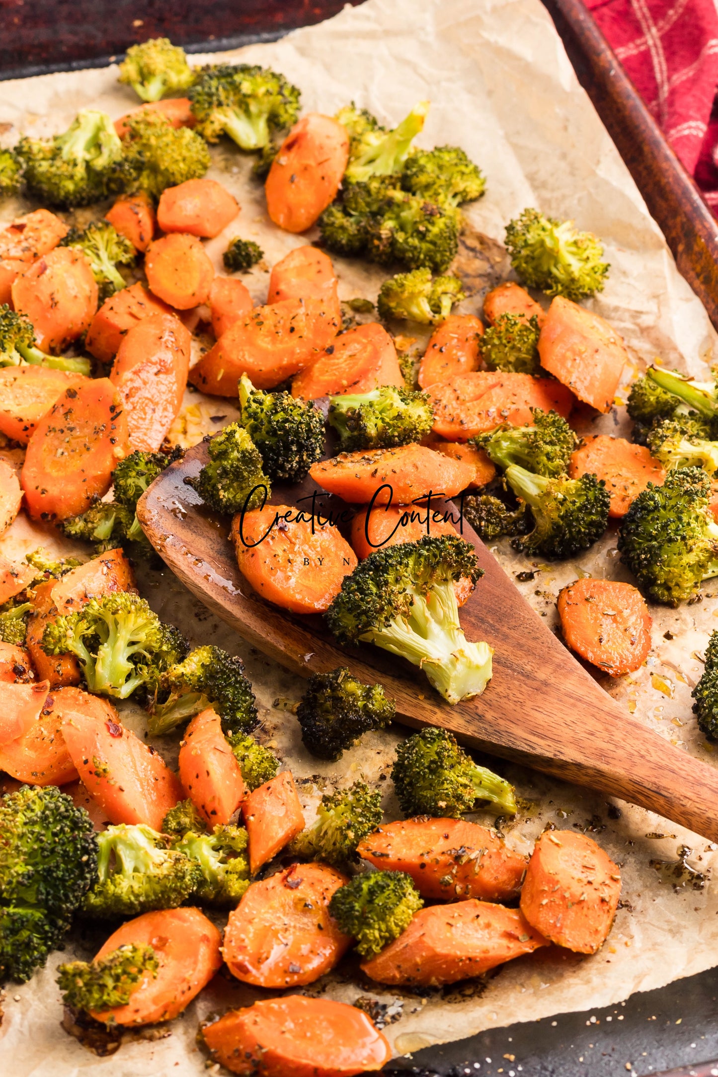 Roasted Broccoli and Carrots - Set 1 of 2